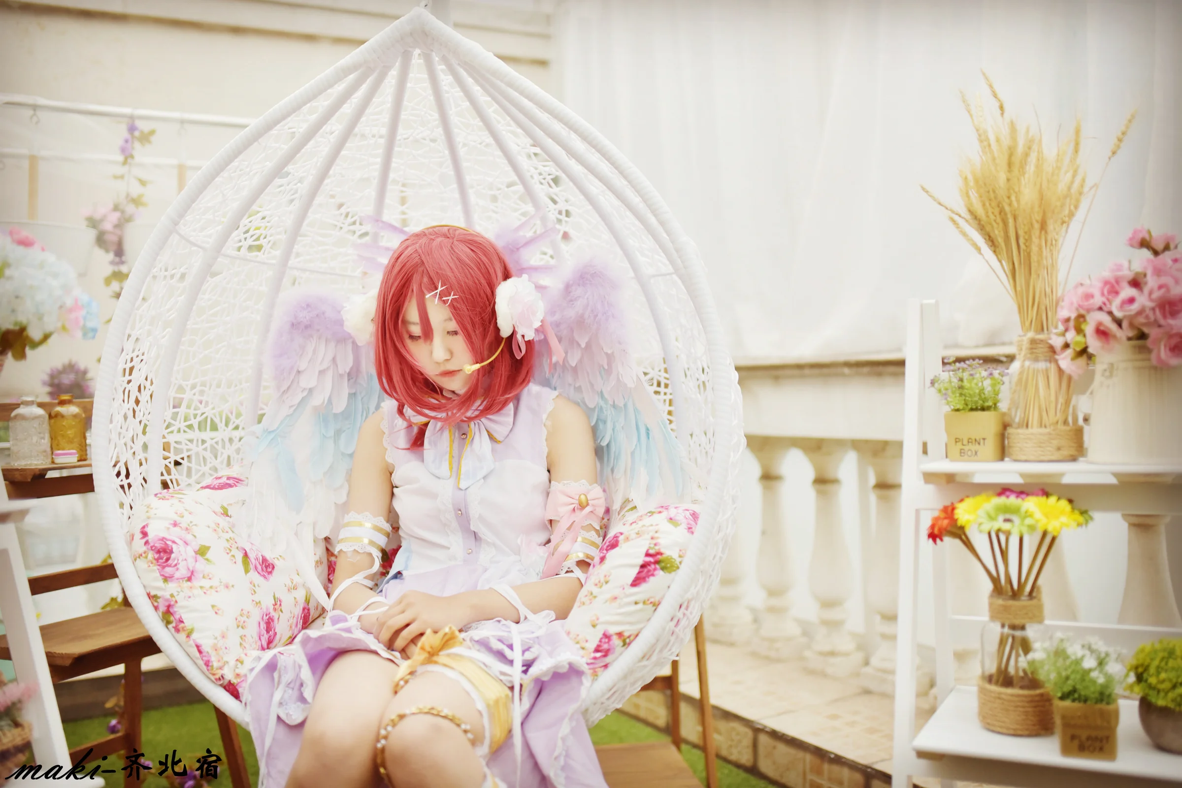 lovelive！西木野真姬白情觉醒COS写真