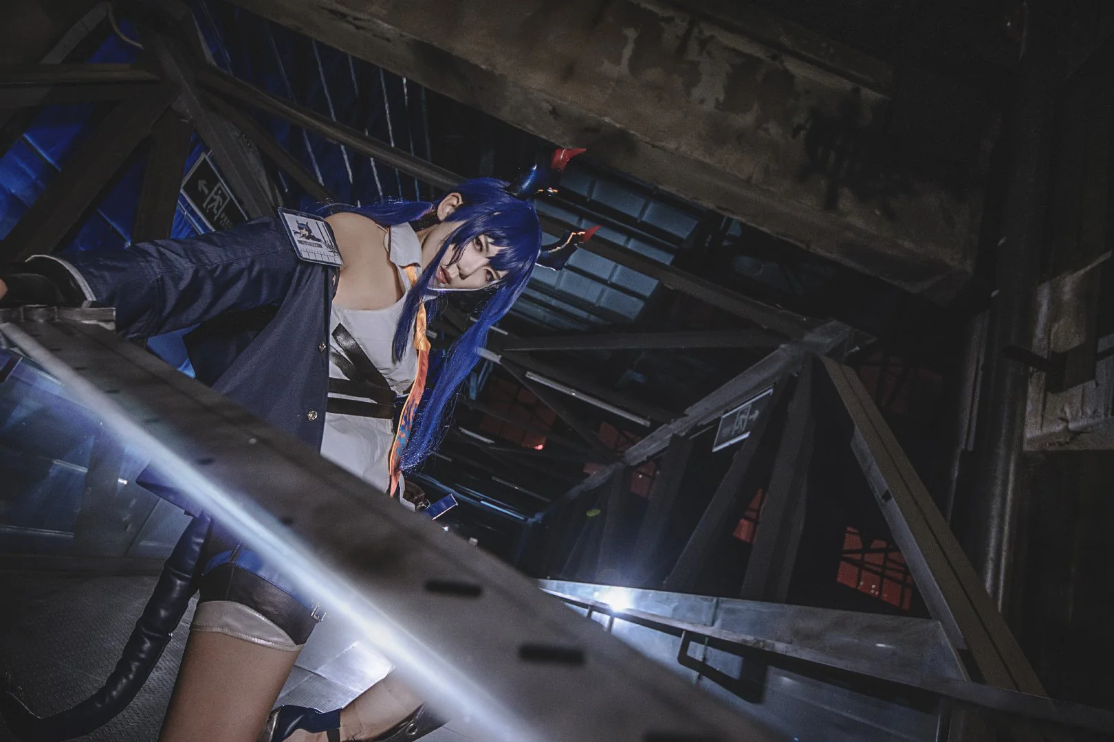 明日方舟 陈COS写真