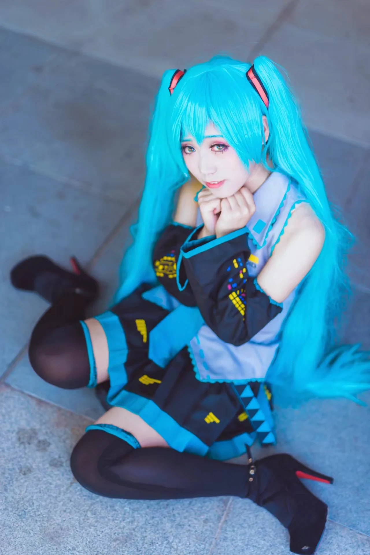 v＋初音未来COS写真