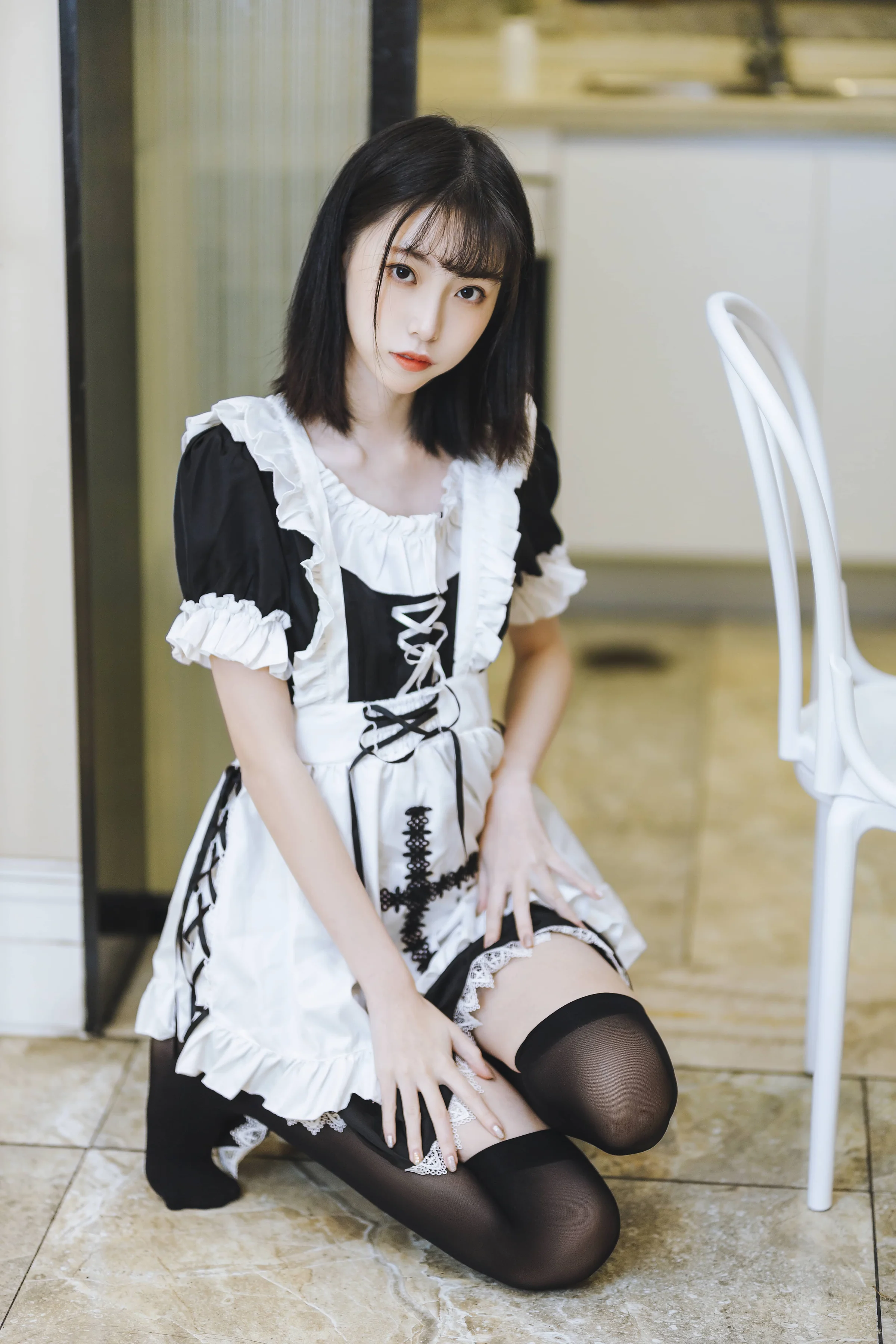 许岚LAN – 短裙女仆 [40P]｜高清图片集