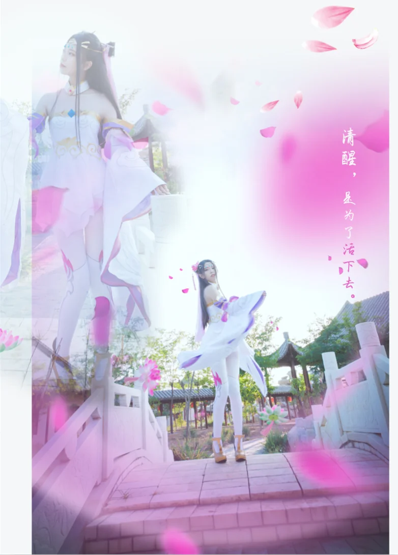 【王者荣耀】貂蝉COS写真 花有再开的那天，人有重逢的时候吗