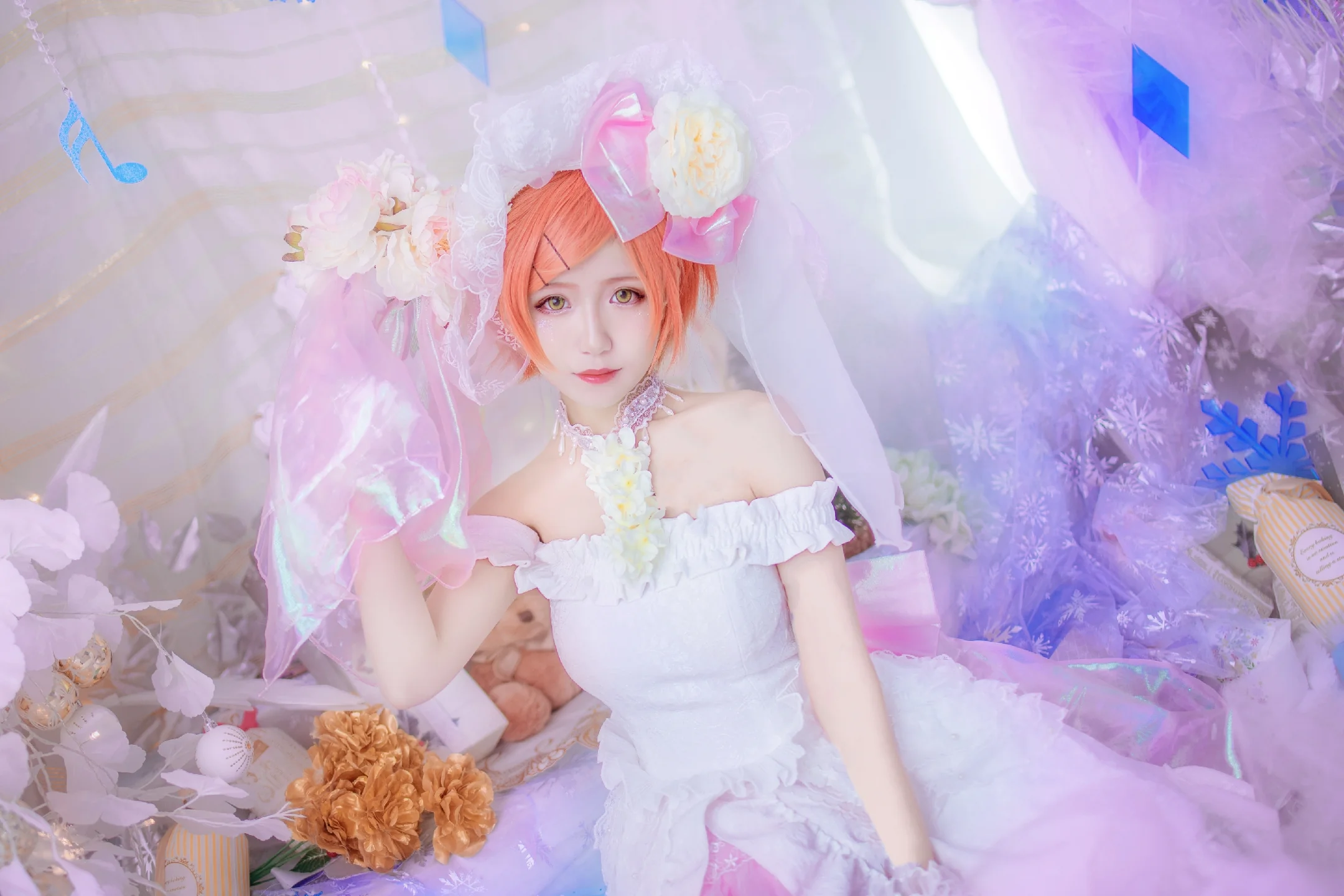 星空凛花嫁COS写真