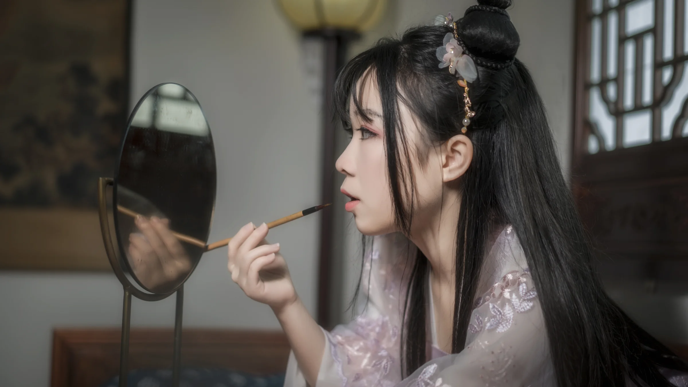 【汉服正片】天青色等烟雨，而我在等你｜高清图片集