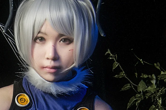 雏蜂琉璃COS写真