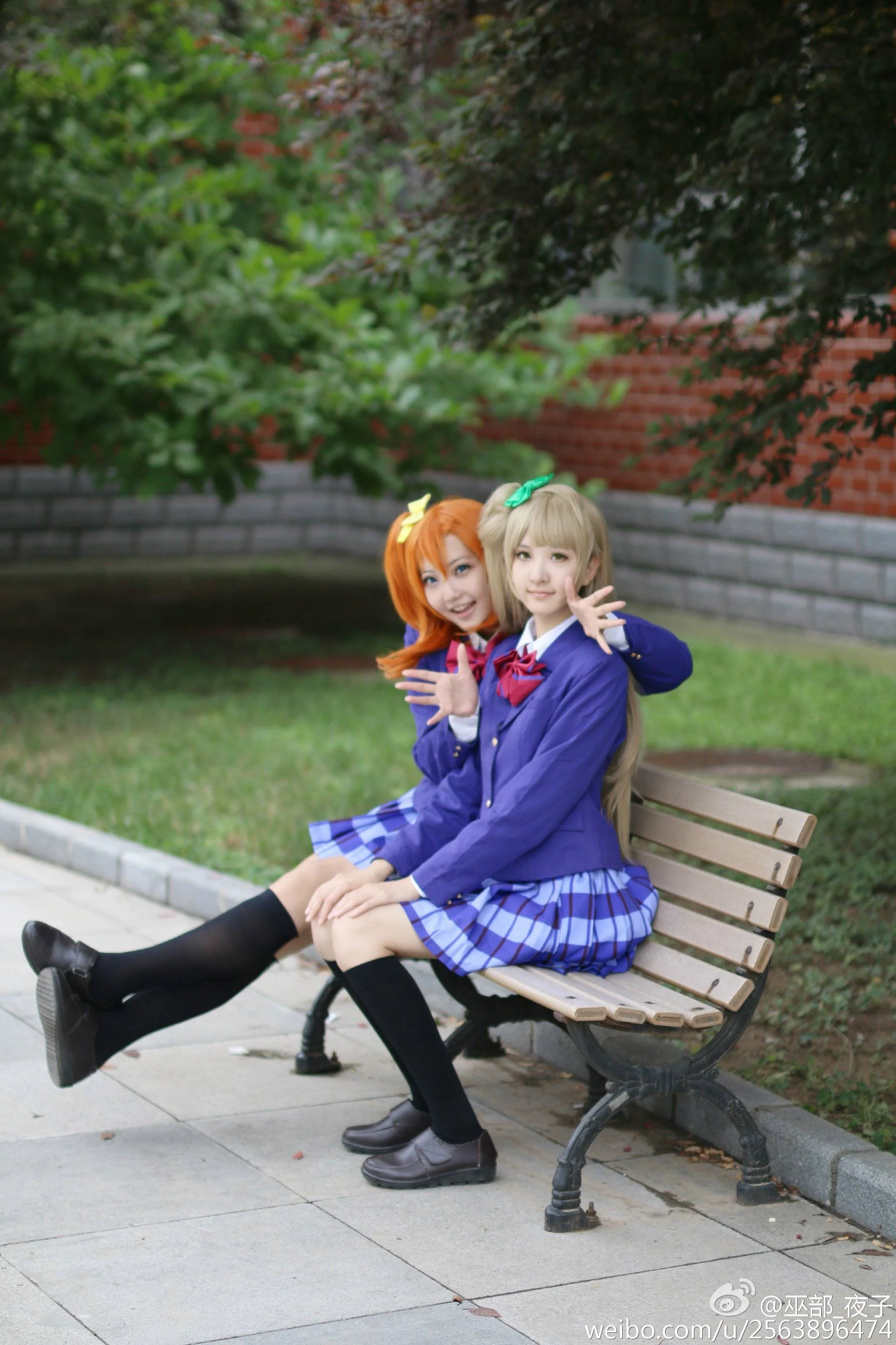 love live高坂穗乃果COS写真感谢相遇