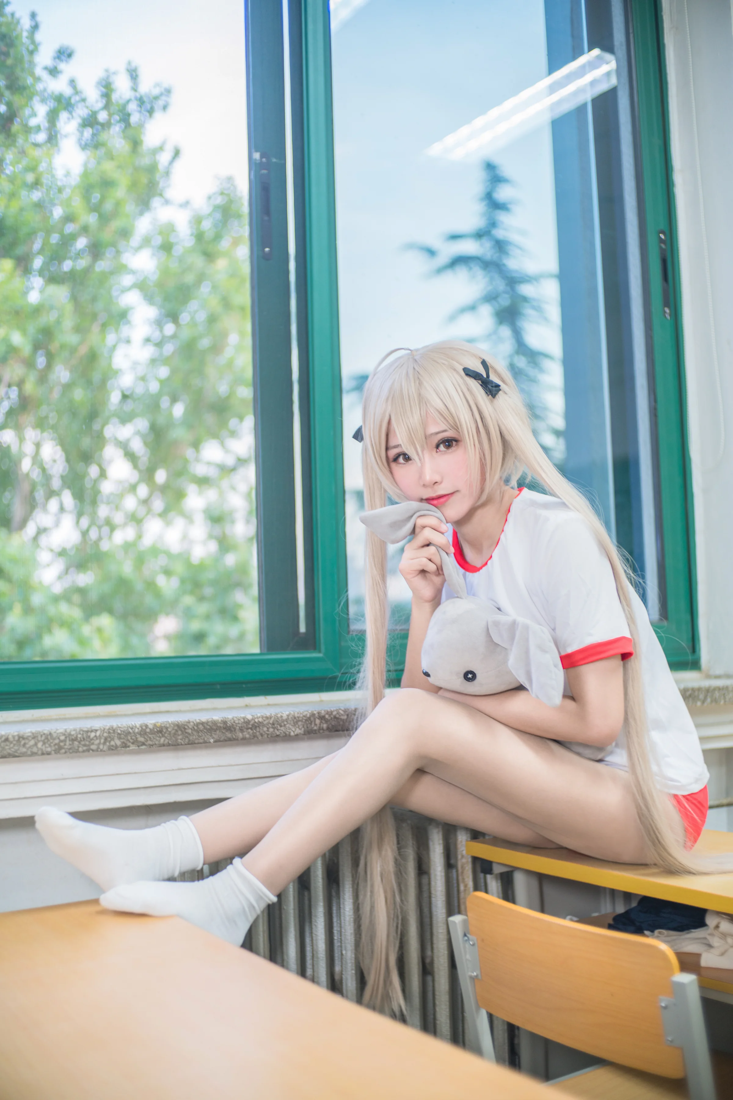 缘之空穹妹体操服COS写真