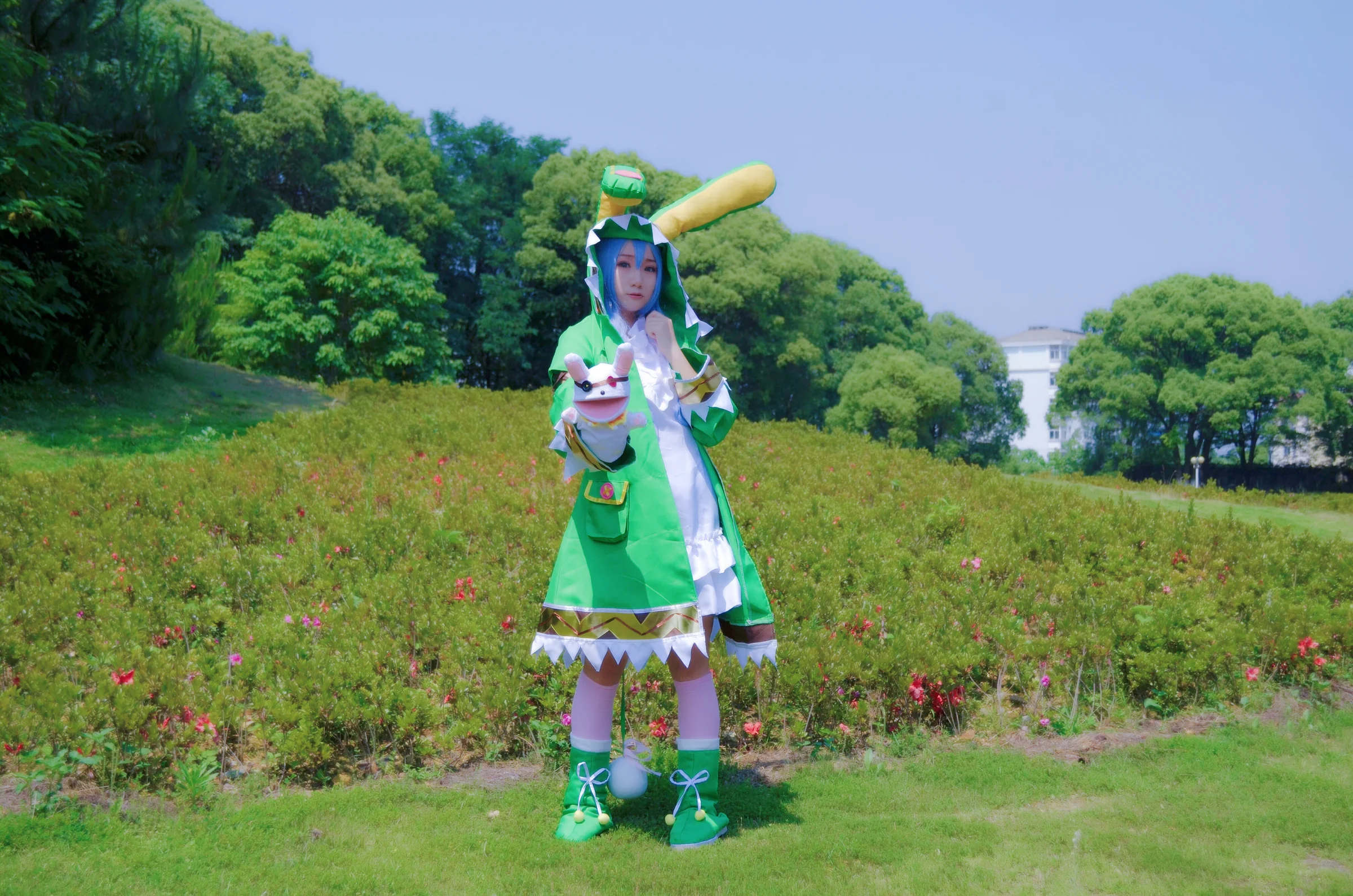 四糸乃COS写真 四糸奈是四糸乃的朋友，英雄！