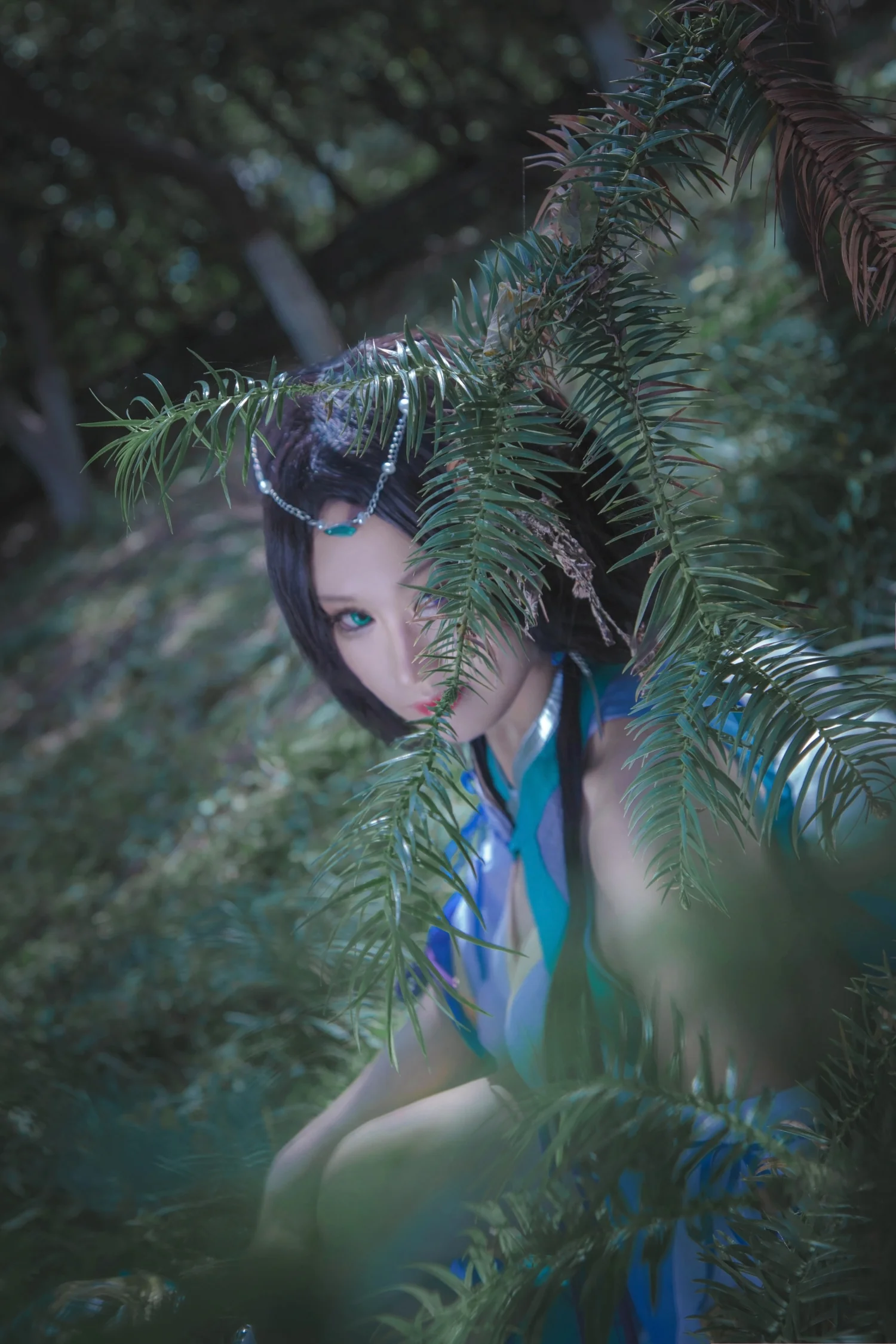 阴阳师手游八百比丘尼COS写真
