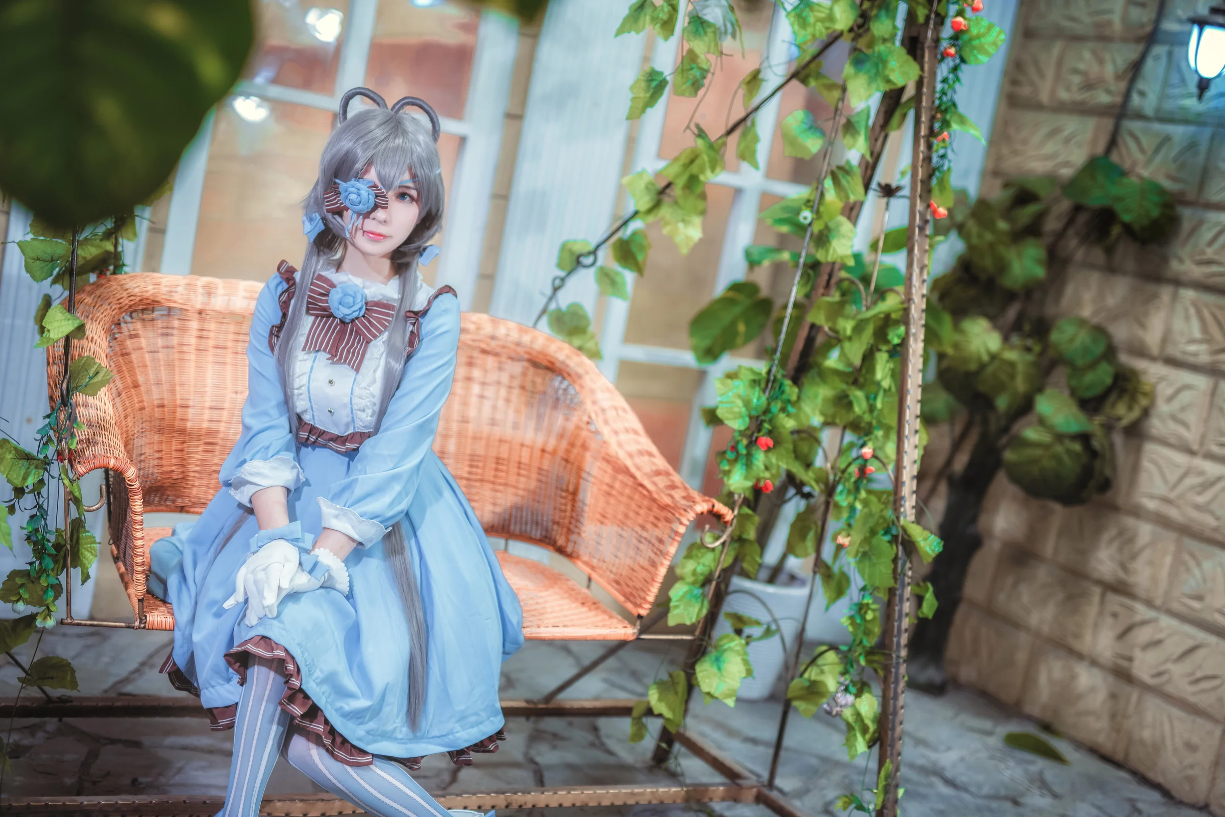 TYA事务所 Vsinger 山茶洛天依COS写真