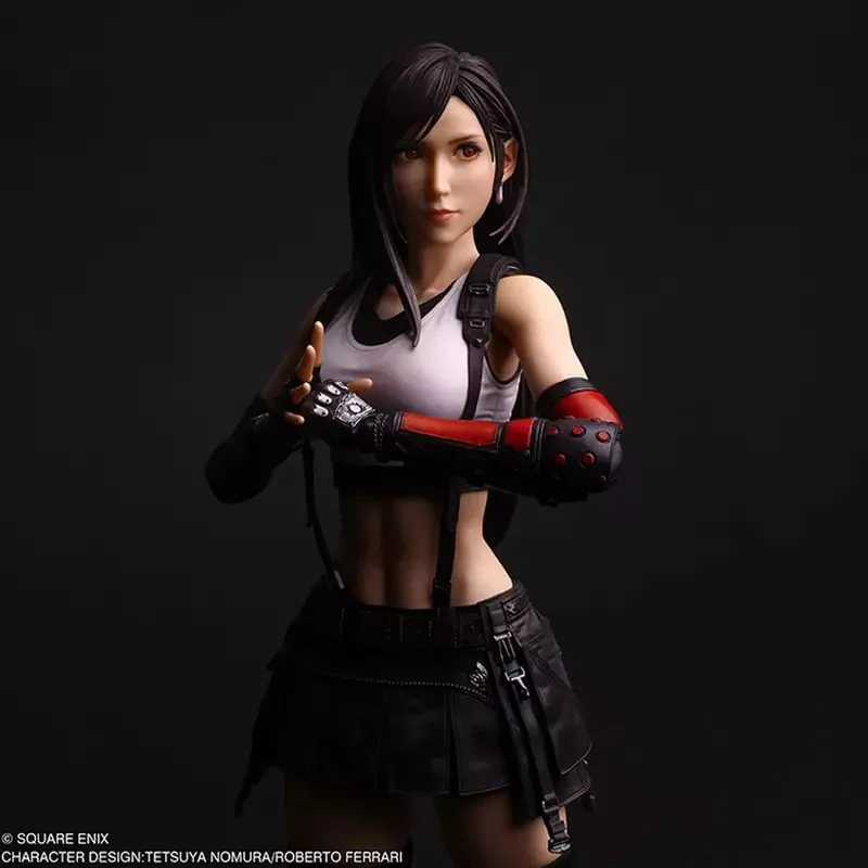 《Final Fantasy VII 重生》重製版「蒂法 洛克哈特」將於 PLAY ARTS真 系列登場，發售日期為8月推出｜高清图片集