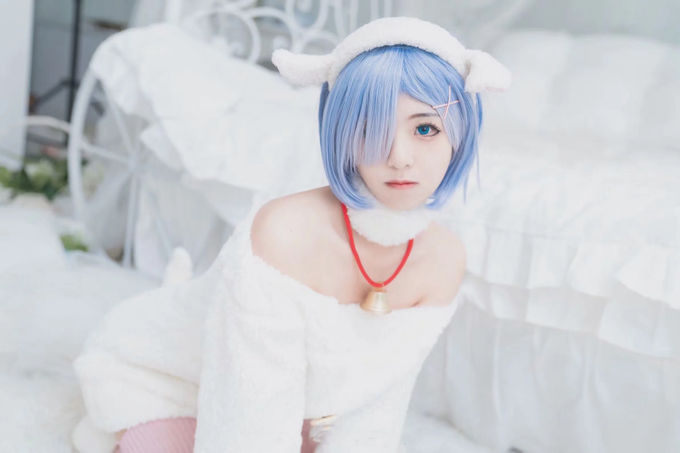 蕾姆小绵羊COS写真