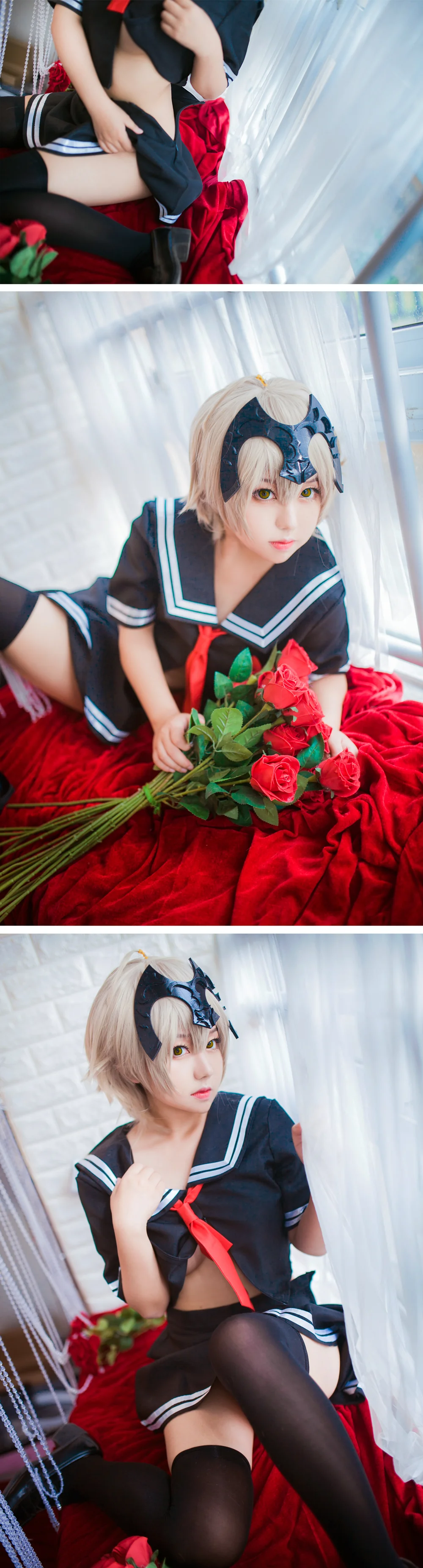 贞德COS写真 圣女与魔女