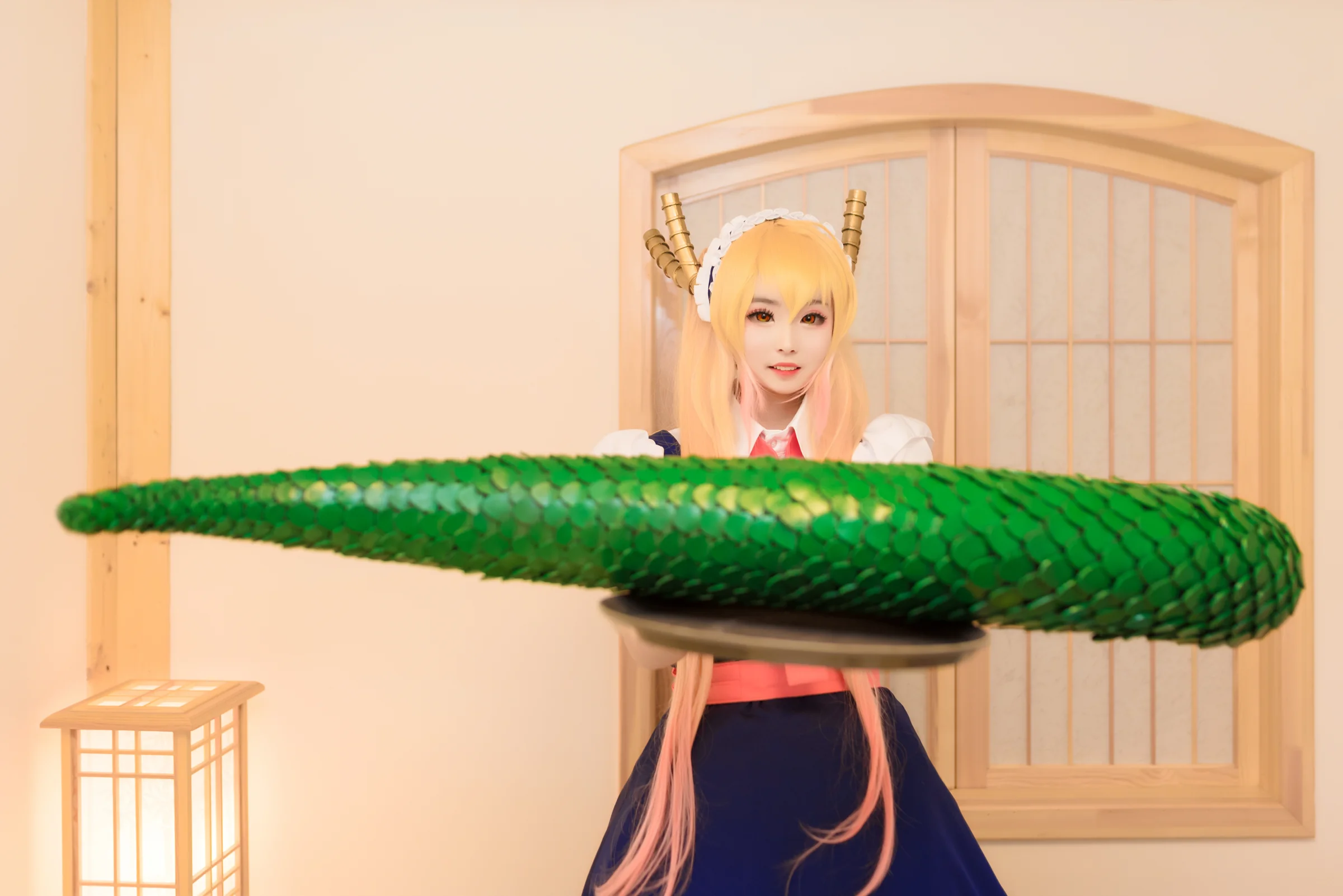 小林家的龙女仆托尔COS写真，希望我的托尔你们能喜欢