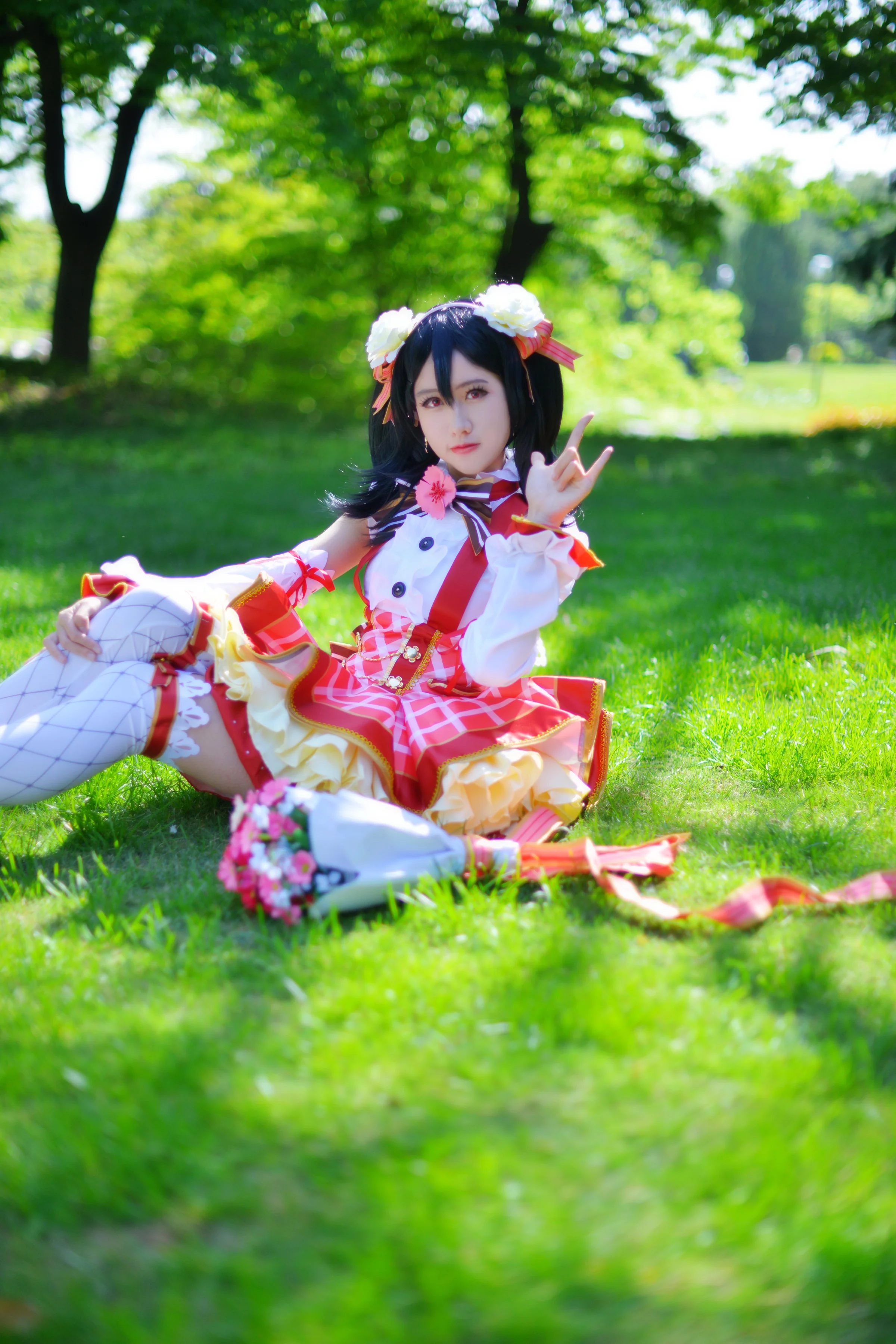 lovelive失泽妮可COS写真，一起妮可妮可妮~