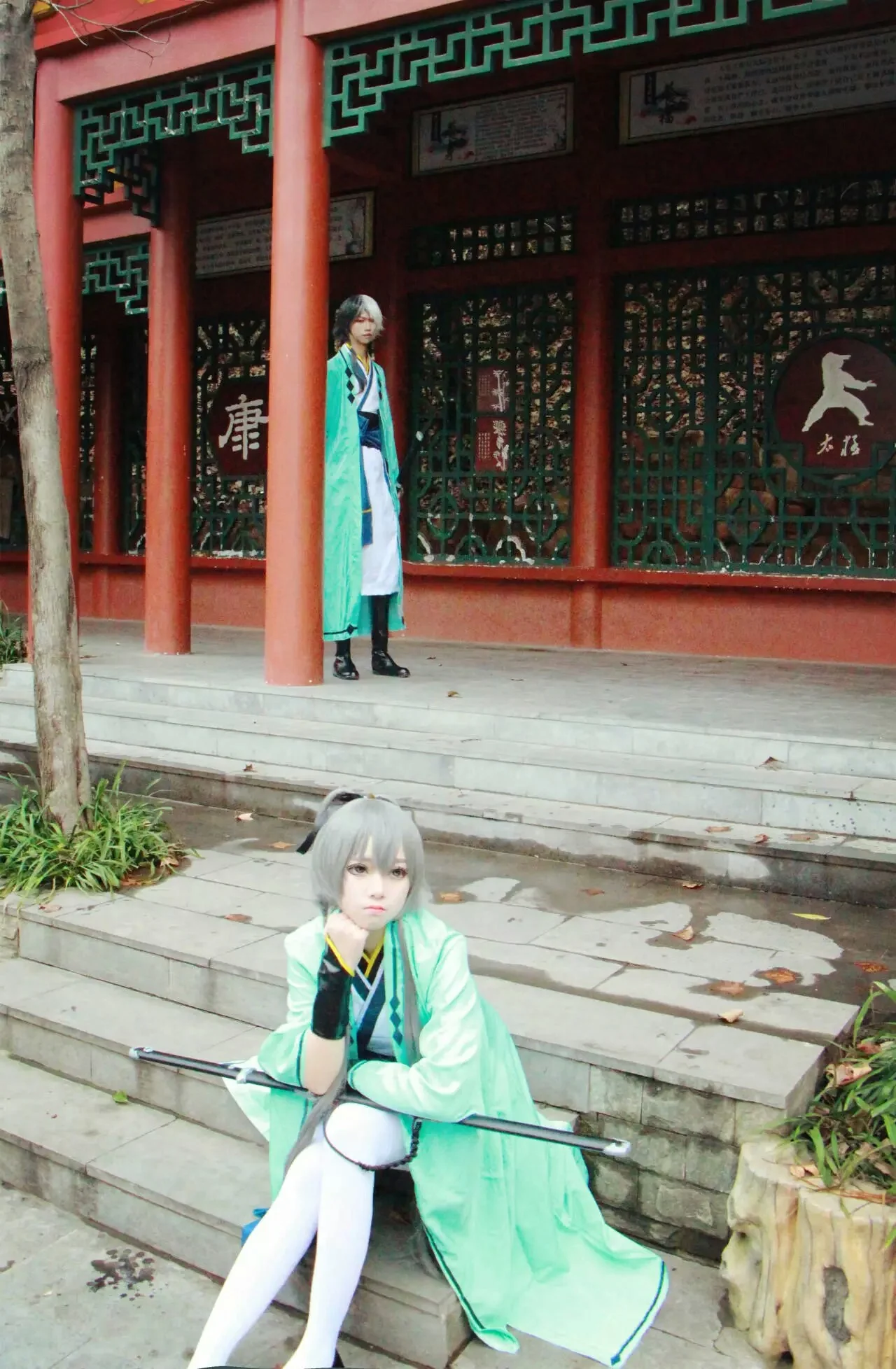 刀剑春秋 洛天依COS写真