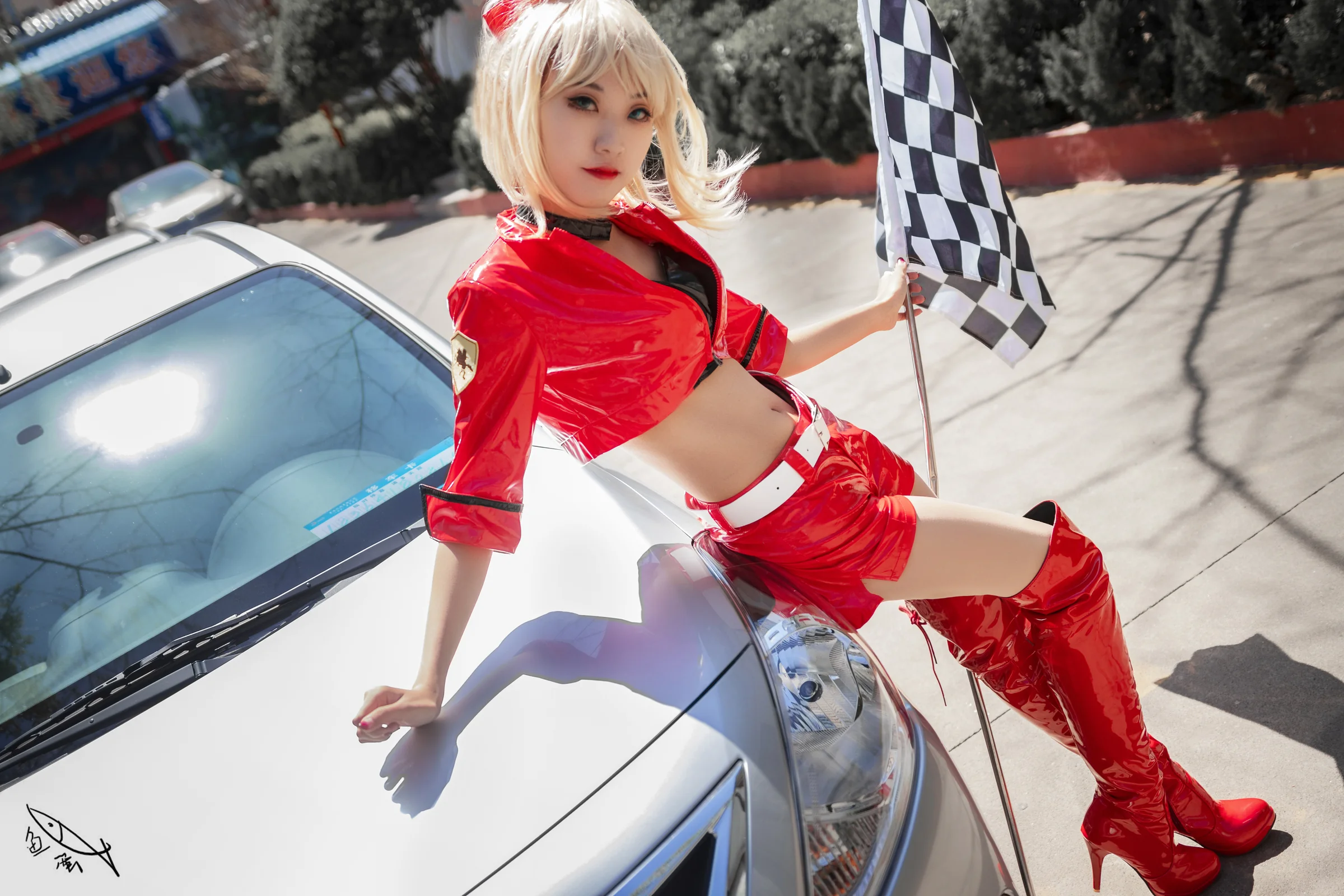 FATE 赛车尼禄COS写真
