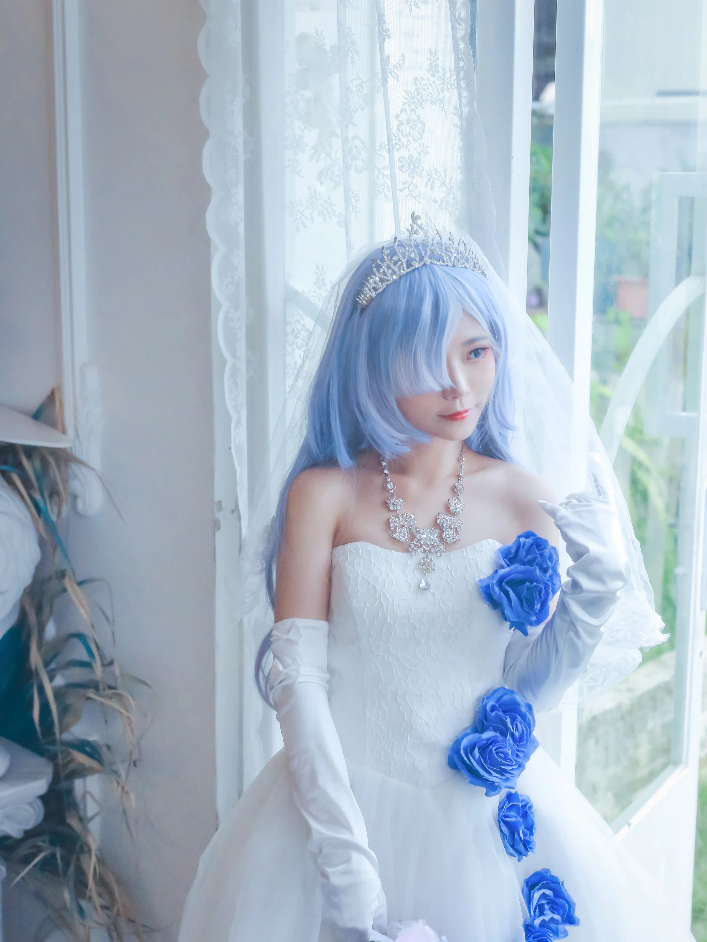 雷姆花嫁COS写真