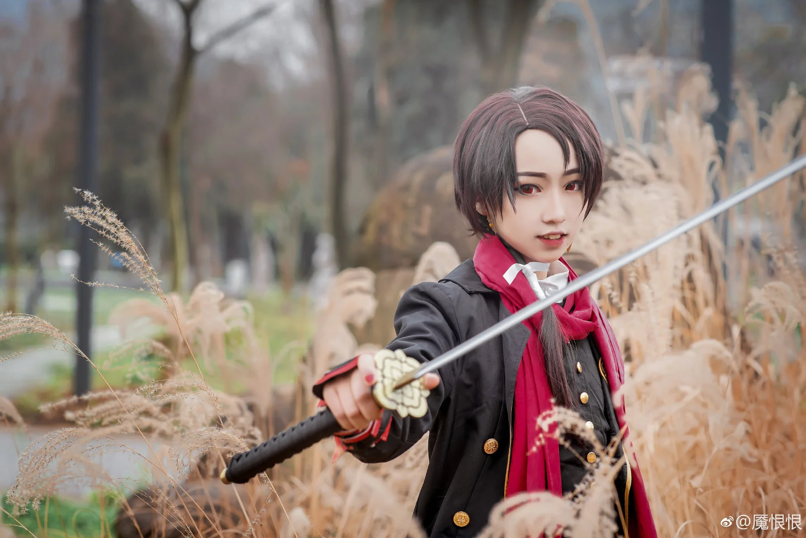 刀剑乱舞 安定 清光COS写真