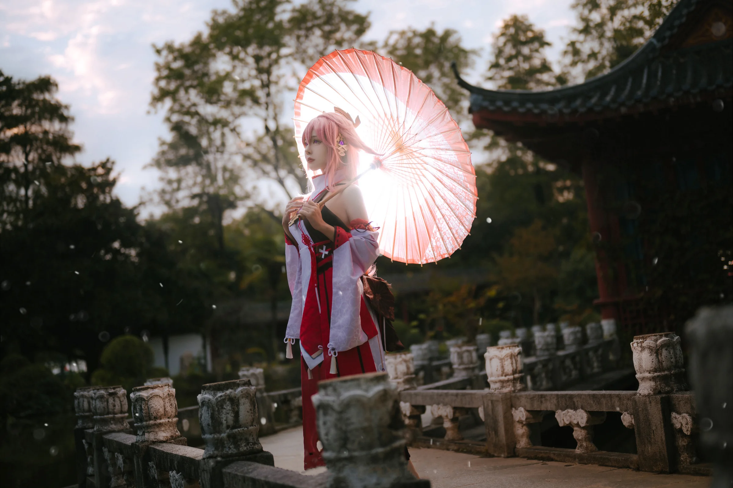 《原神》八重神子COS写真