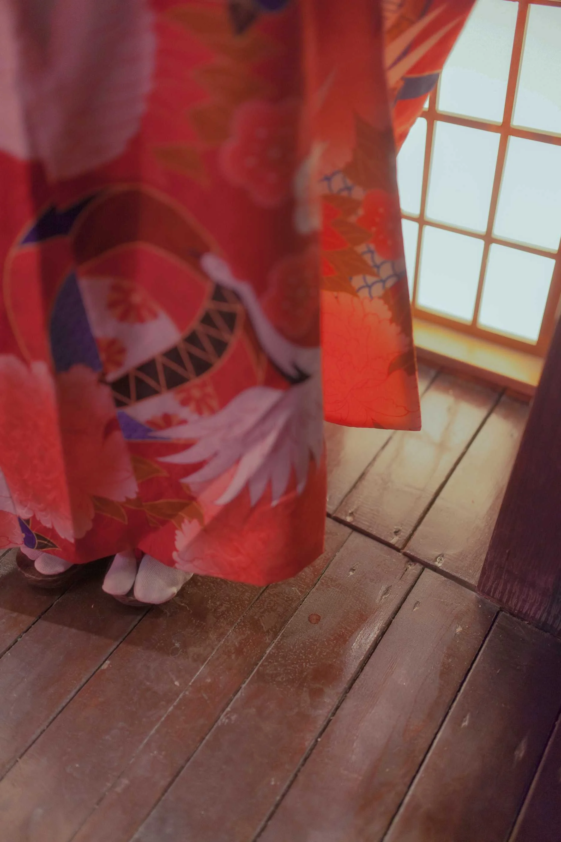 VOCALOID 初音花色衣COS写真
