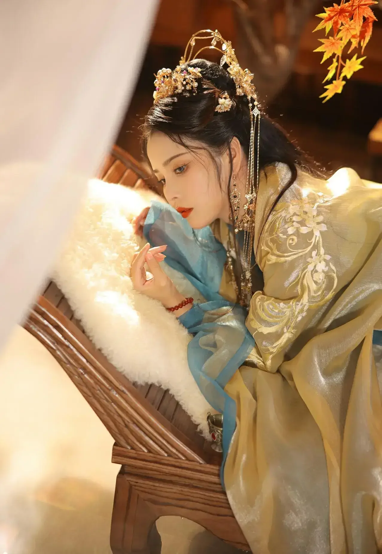 苏嫣嫣阿姨 – 白茶清欢｜高清图片集
