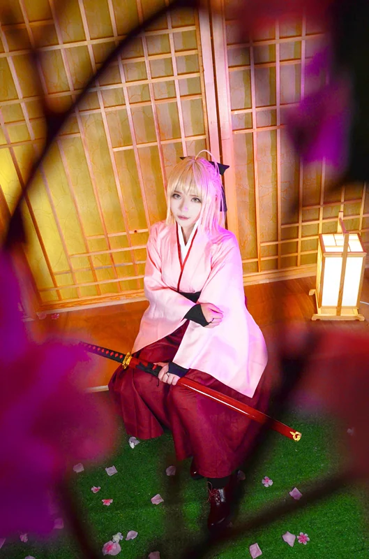 Fate/Grand Order 冲田总司COS写真
