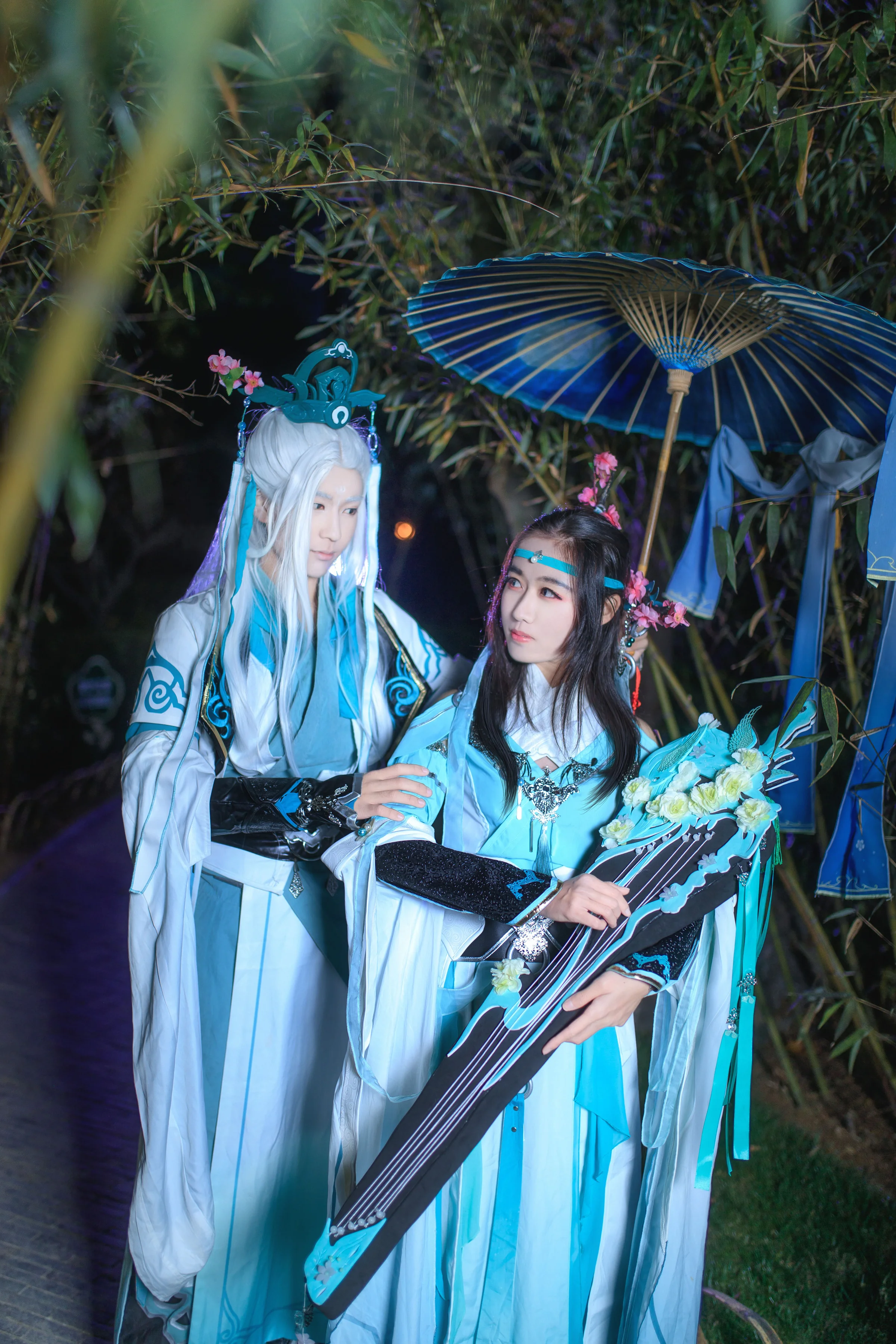 剑网三长歌门 雪河琴娘COS写真