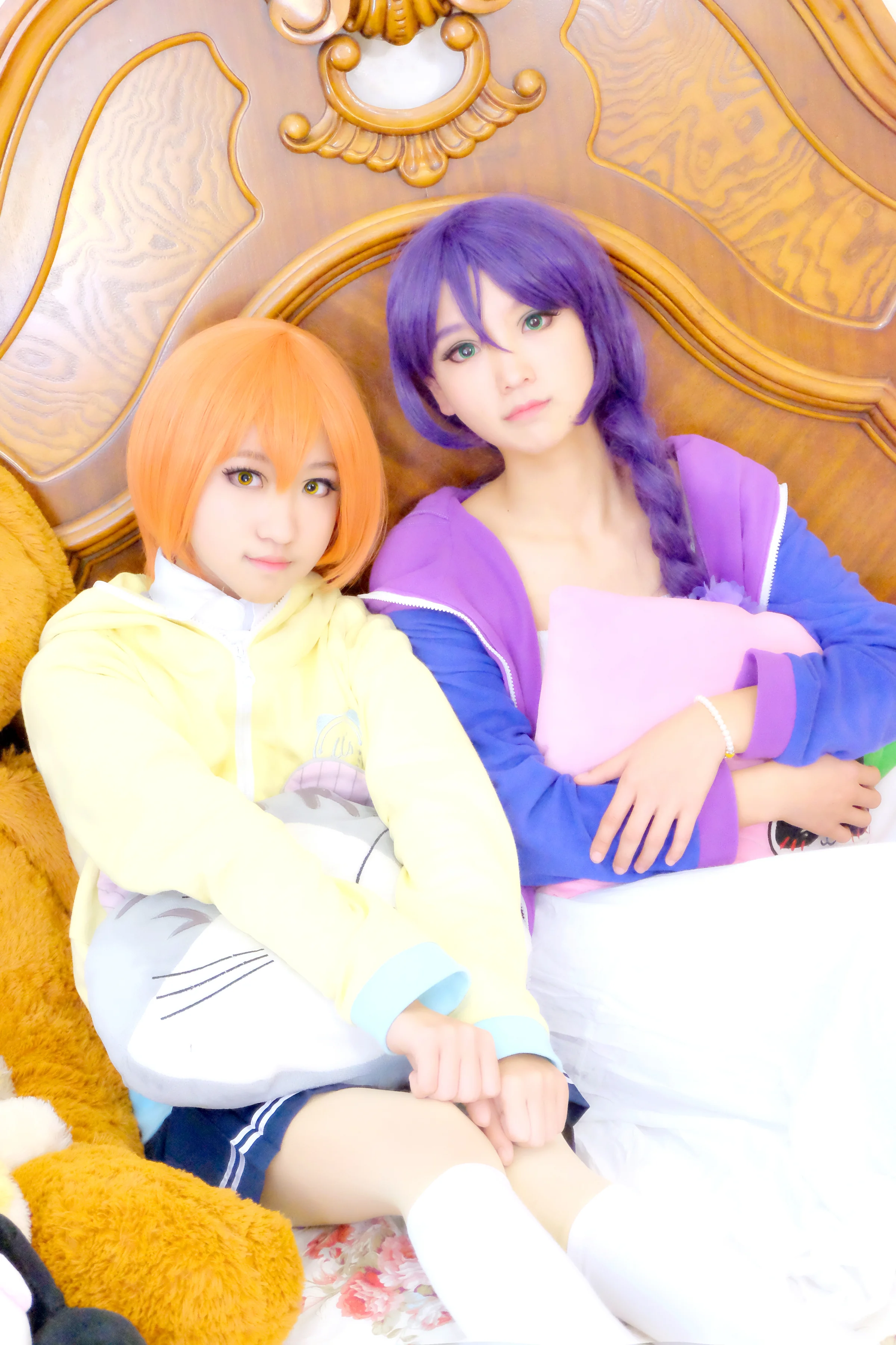 LoveLive！星空凛&东条希动物未觉醒COS写真