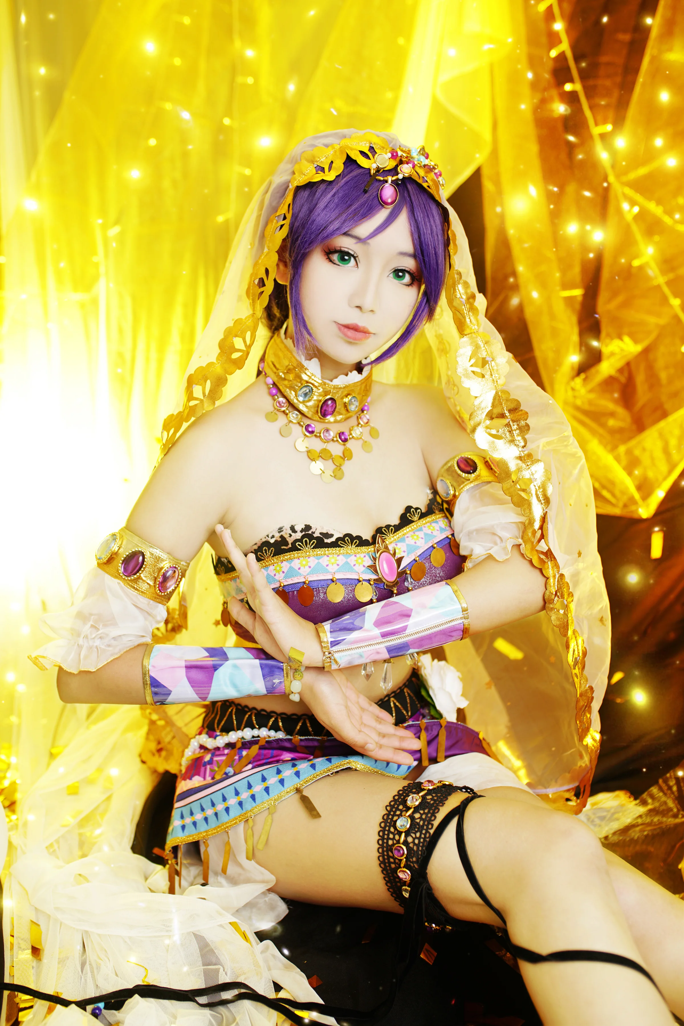 ll舞娘觉醒东条希COS写真
