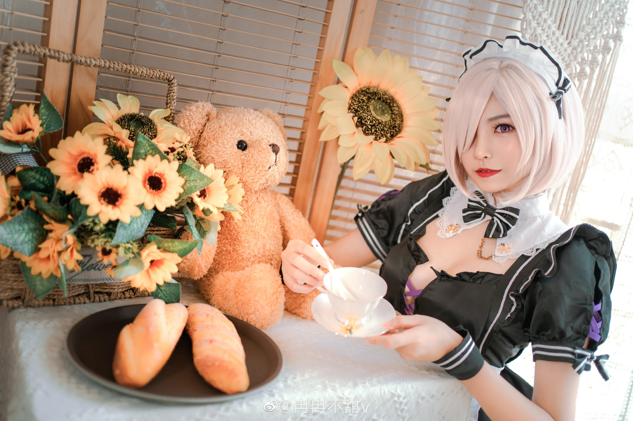Fate/Grand Order 玛修·基列莱特 女仆COS写真