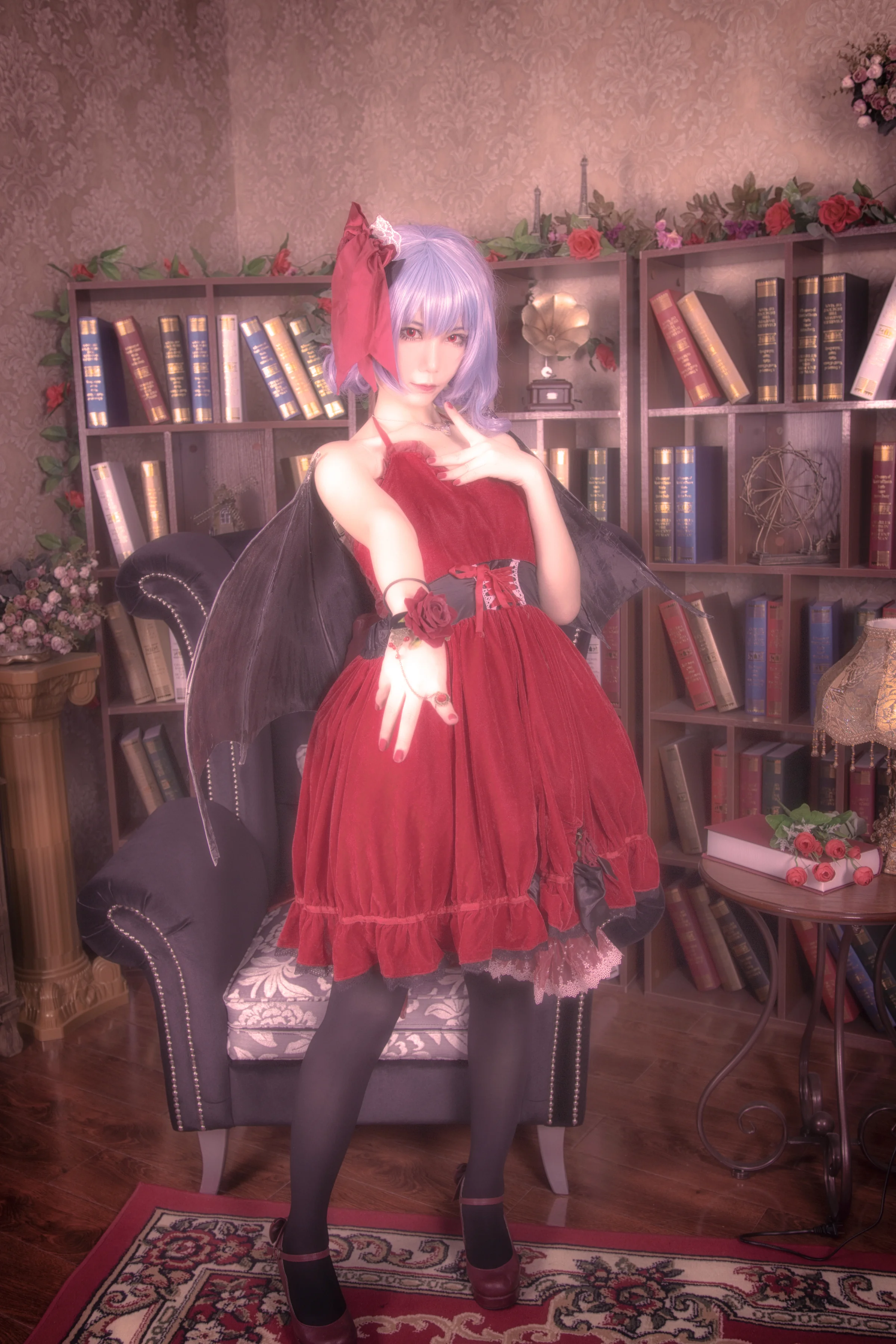 东方project蕾米莉亚COS写真