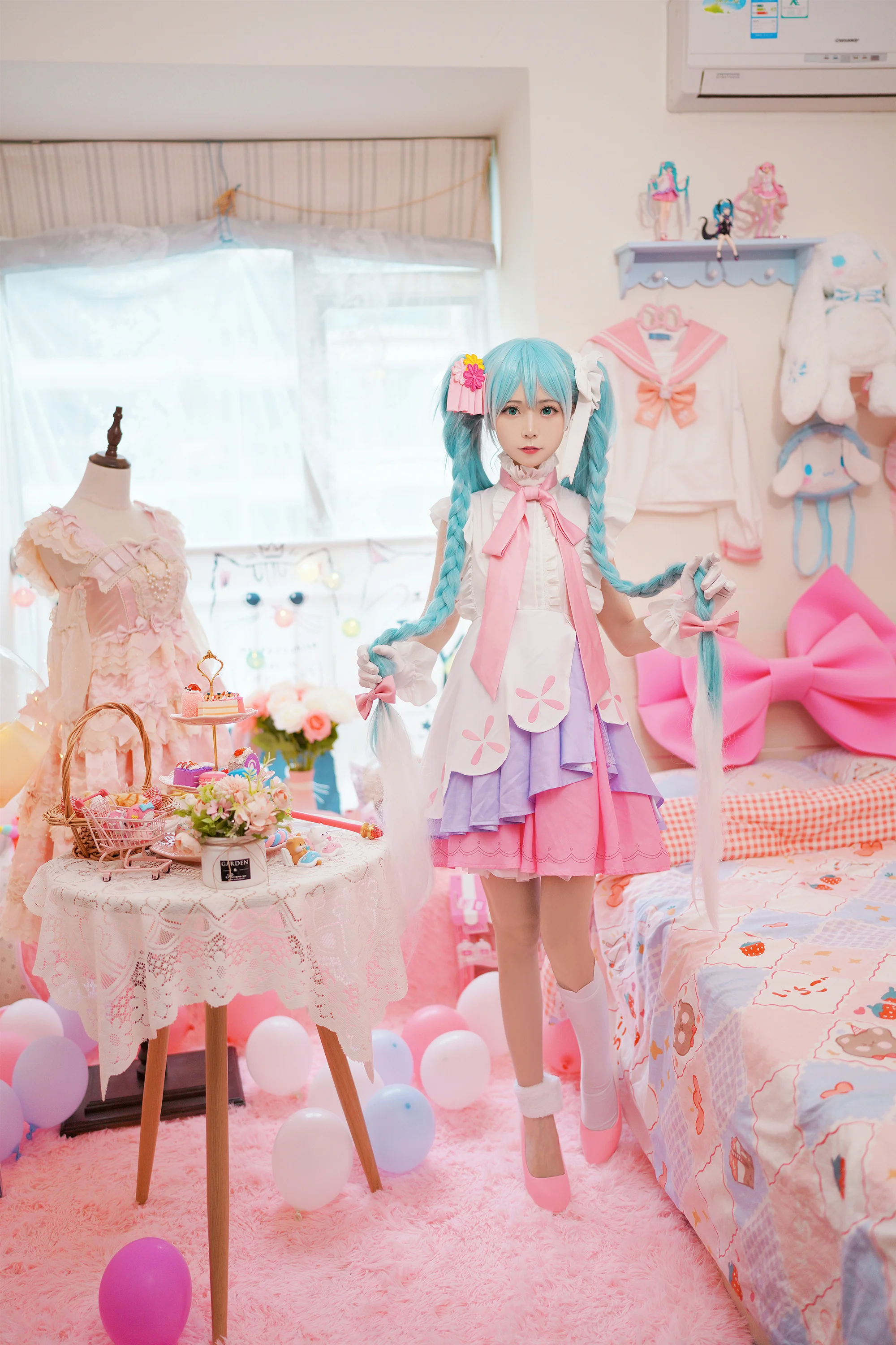 初音未来长发公主 COS写真