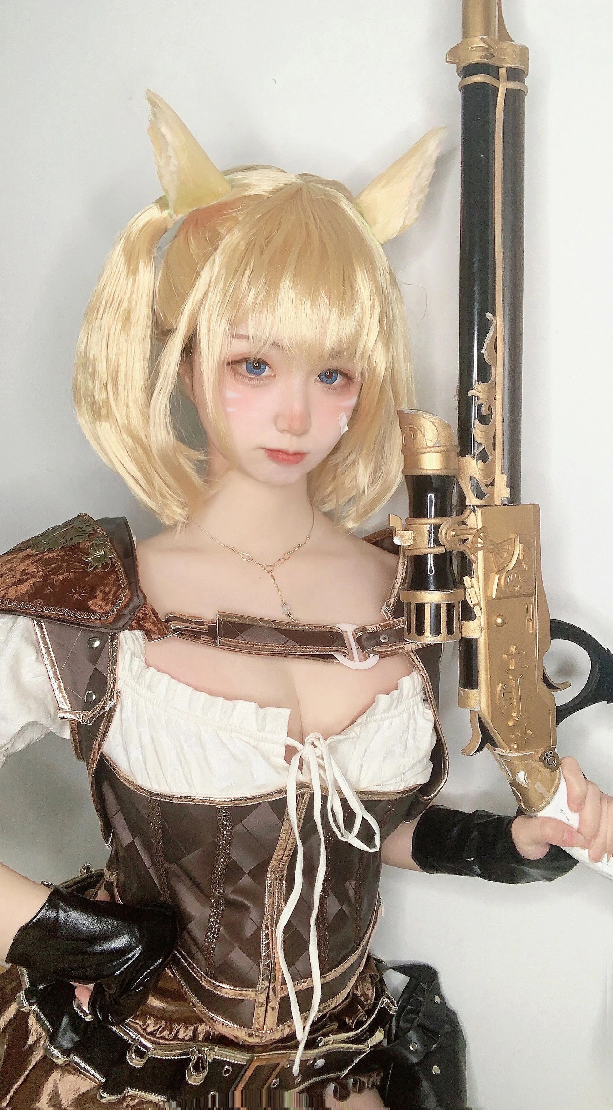 最终幻想14 猫娘机工 COS写真