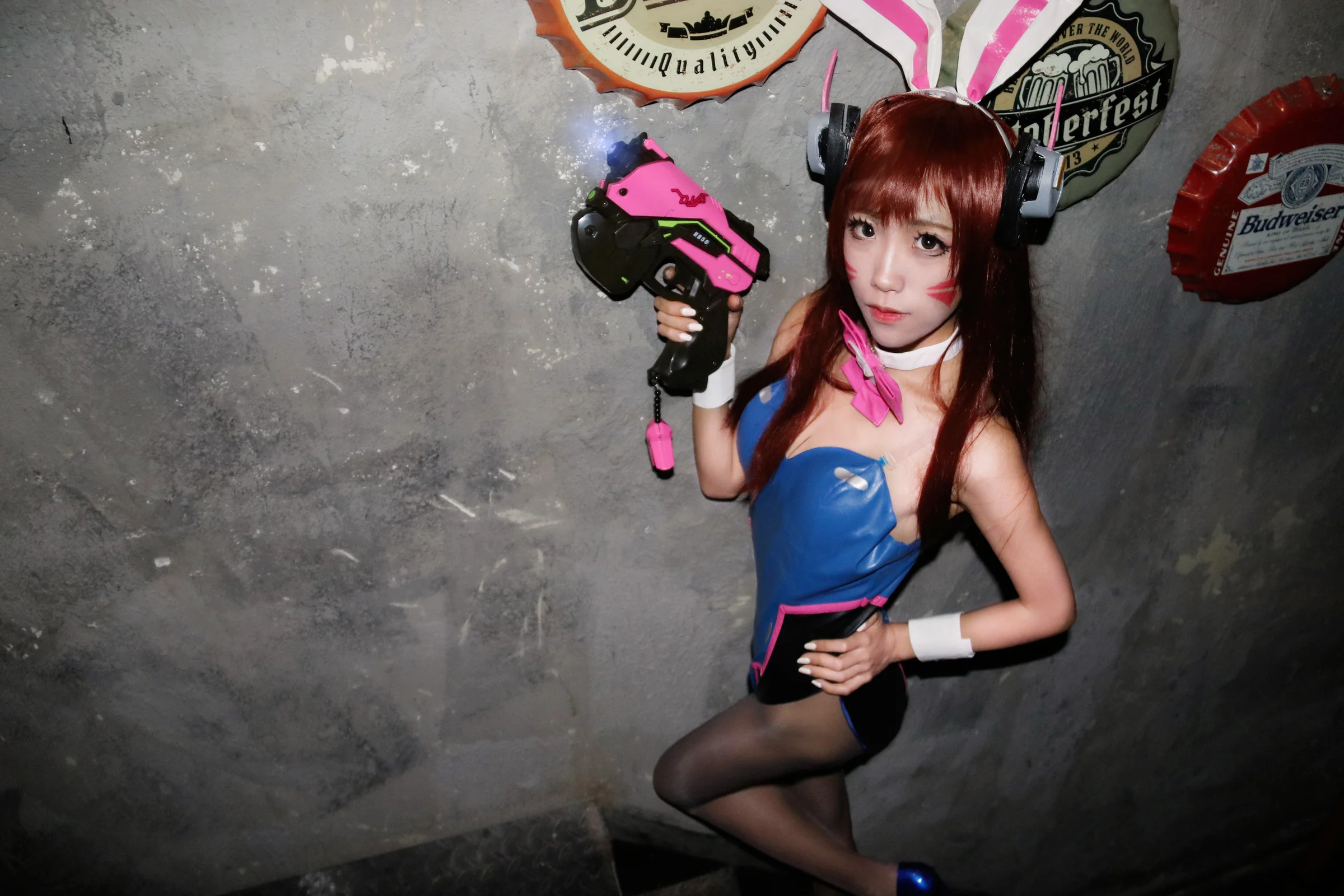 D.VA兔女郎COS写真