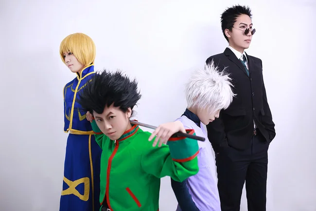 HUNTERXHUNTER全职猎人四人组COS写真