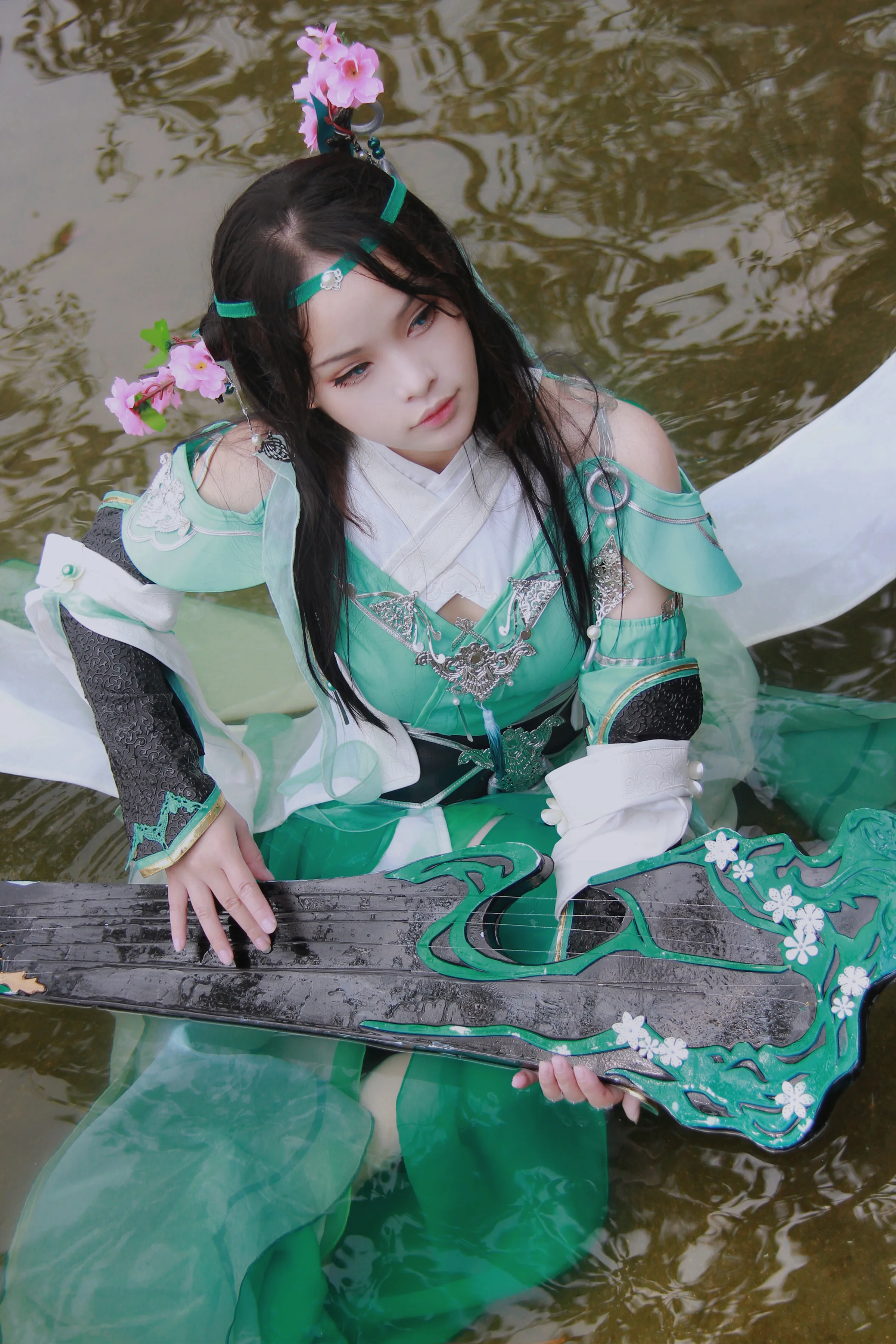 剑侠情缘网络版叁 长歌雪河成女COS写真