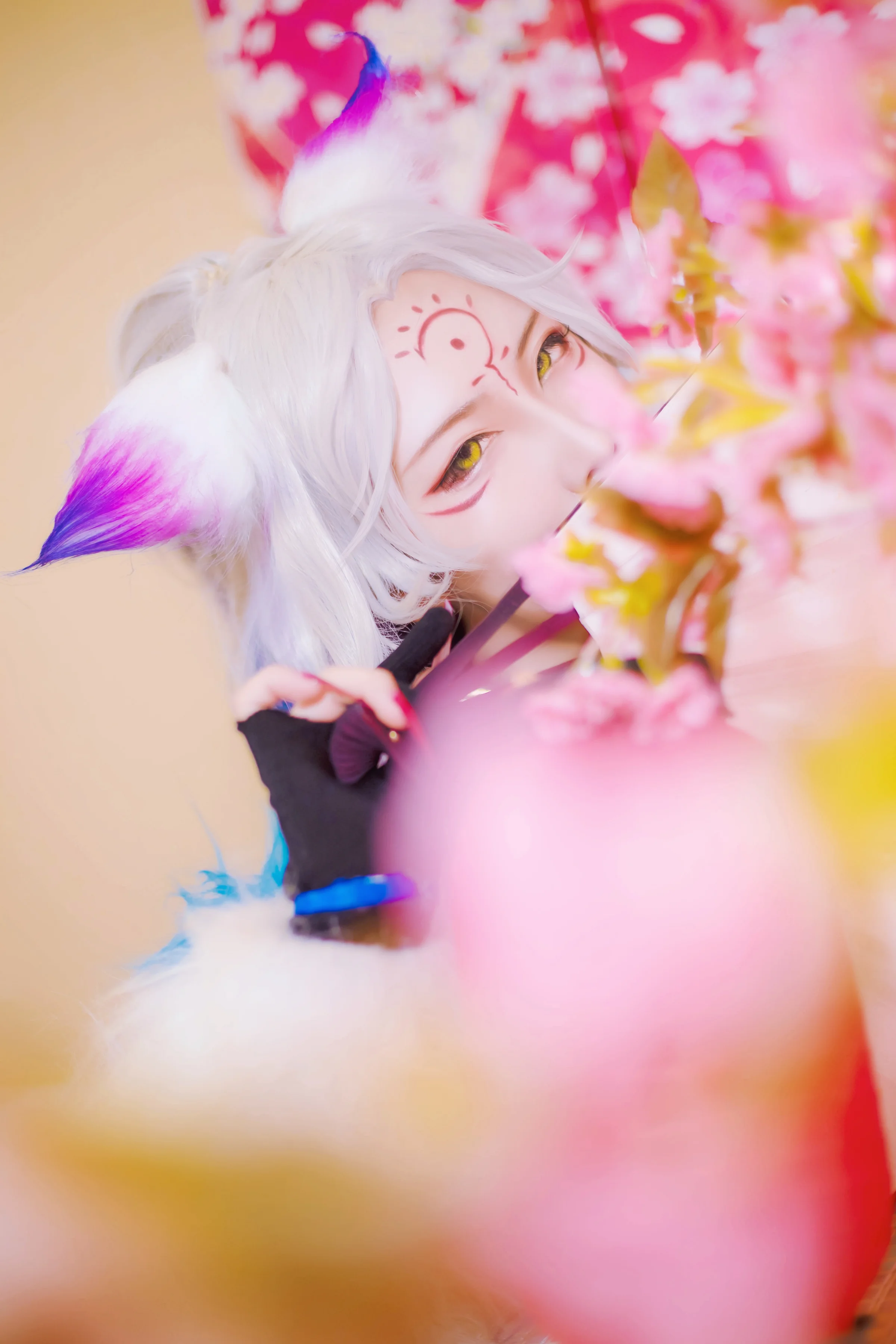 阴阳师妖狐觉醒皮肤COS写真