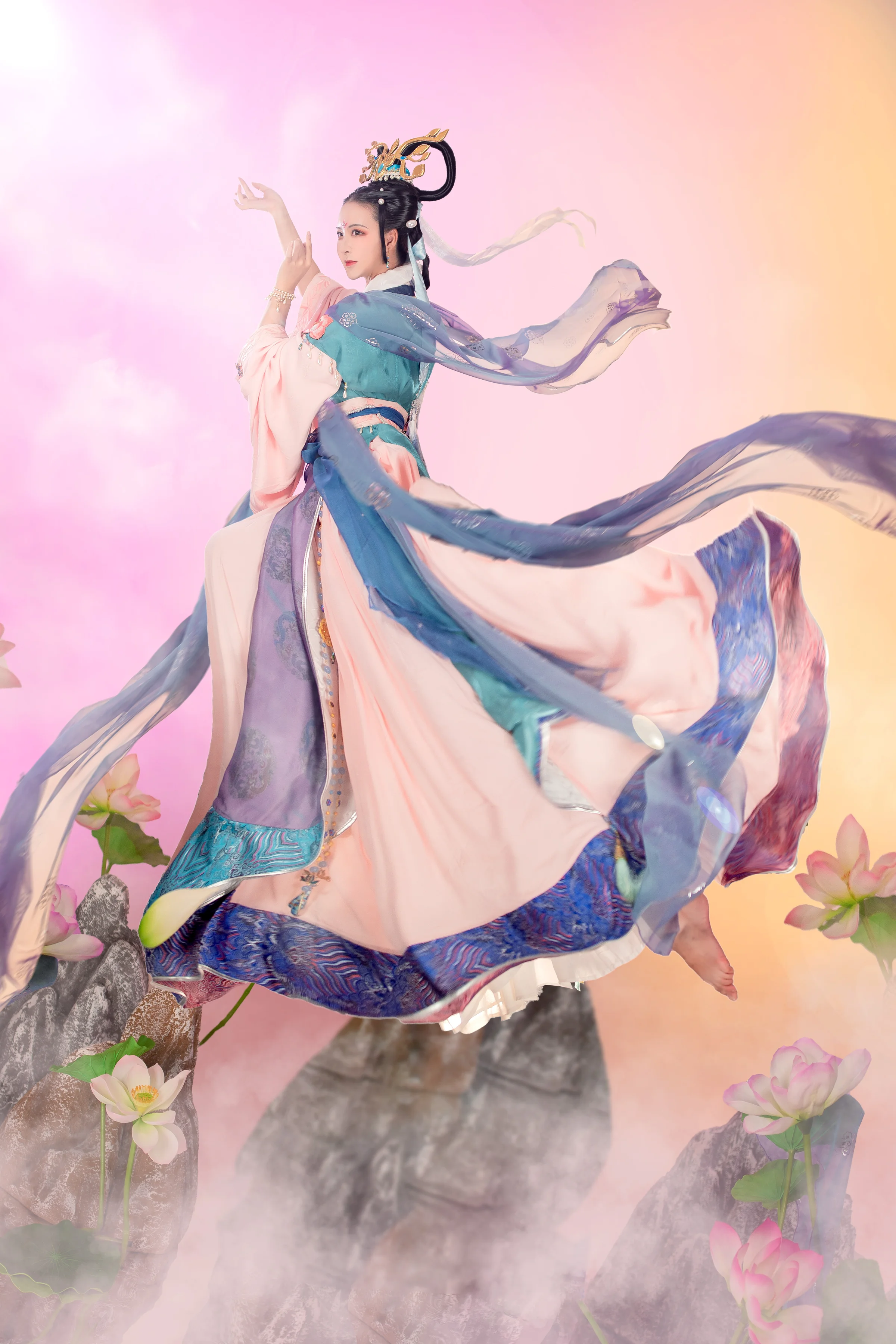 天涯明月刀·心王·洛神赋COS写真