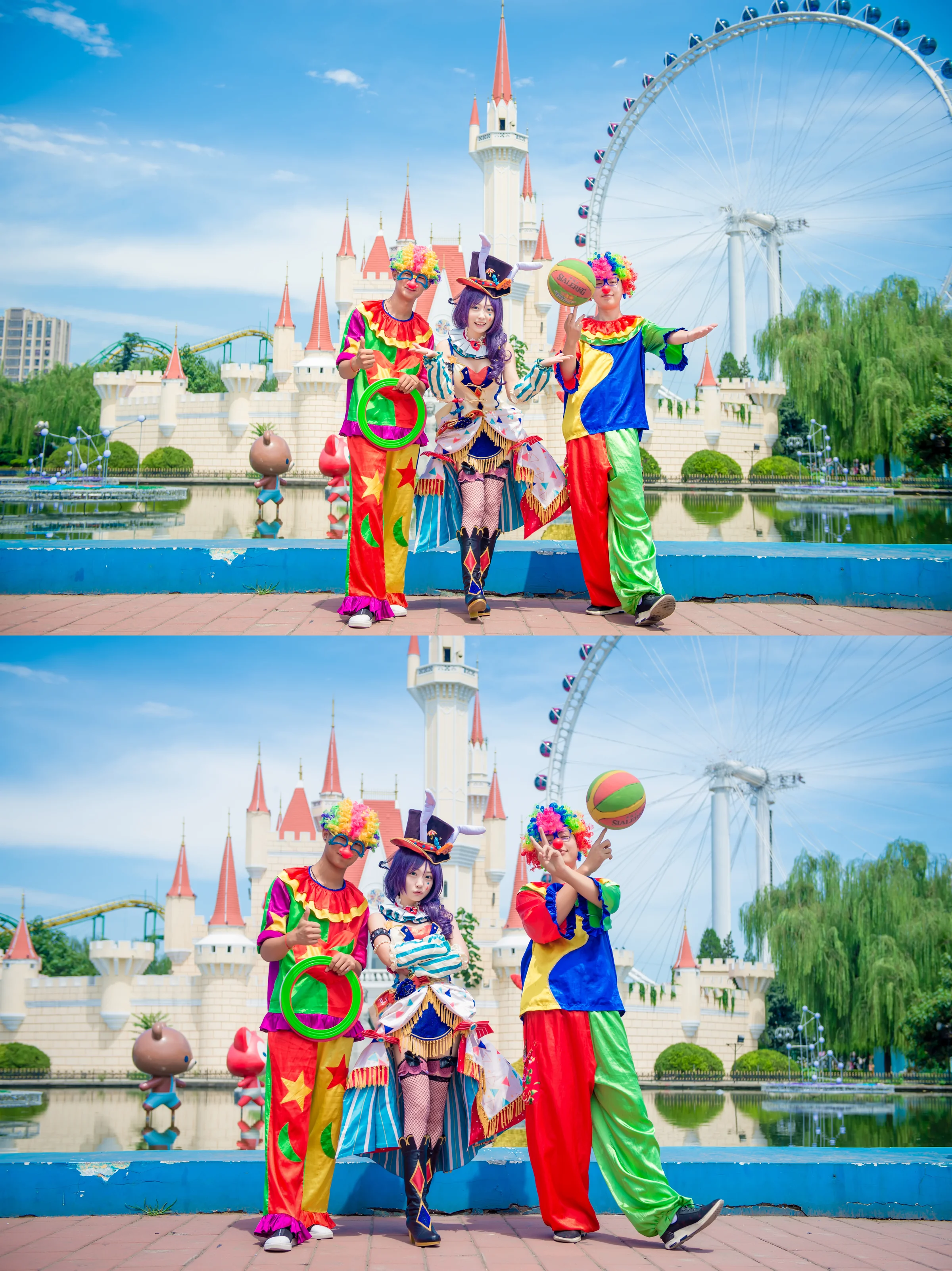 东条希马戏团COS写真