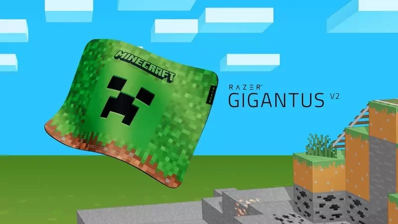 《Minecraft×雷蛇》滑鼠墊、鍵盤、滑鼠周邊現享60%折扣優惠實施中，「苦力怕」風格設計超可愛｜高清图片集