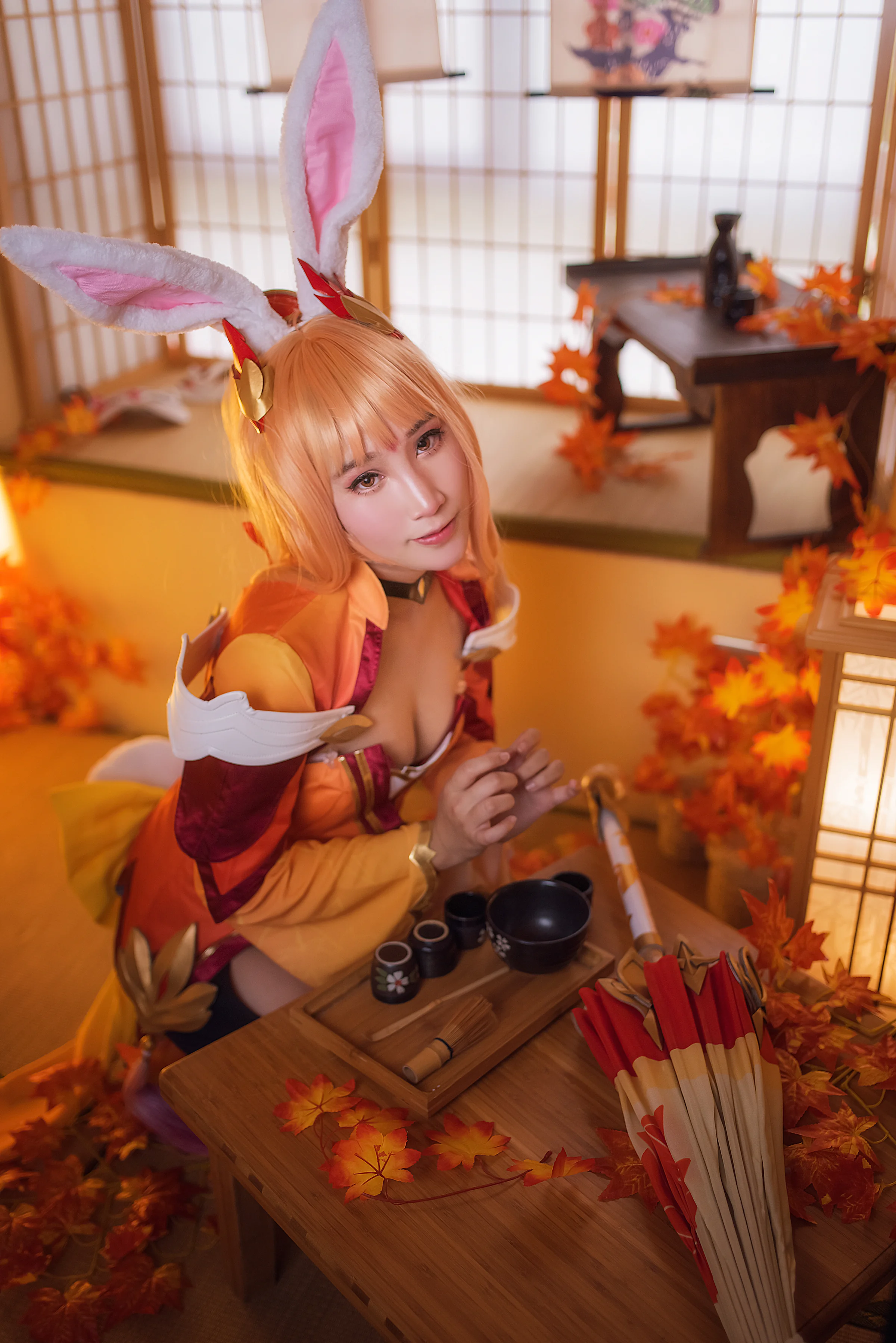 王者荣耀公孙离COS写真