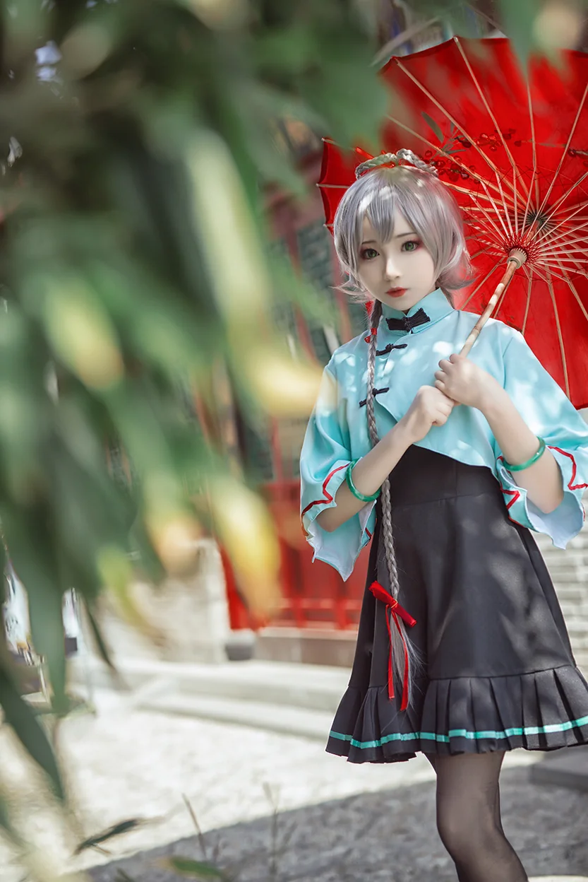 TYA事务所 奀狐作品 洛天依三月雨COS写真