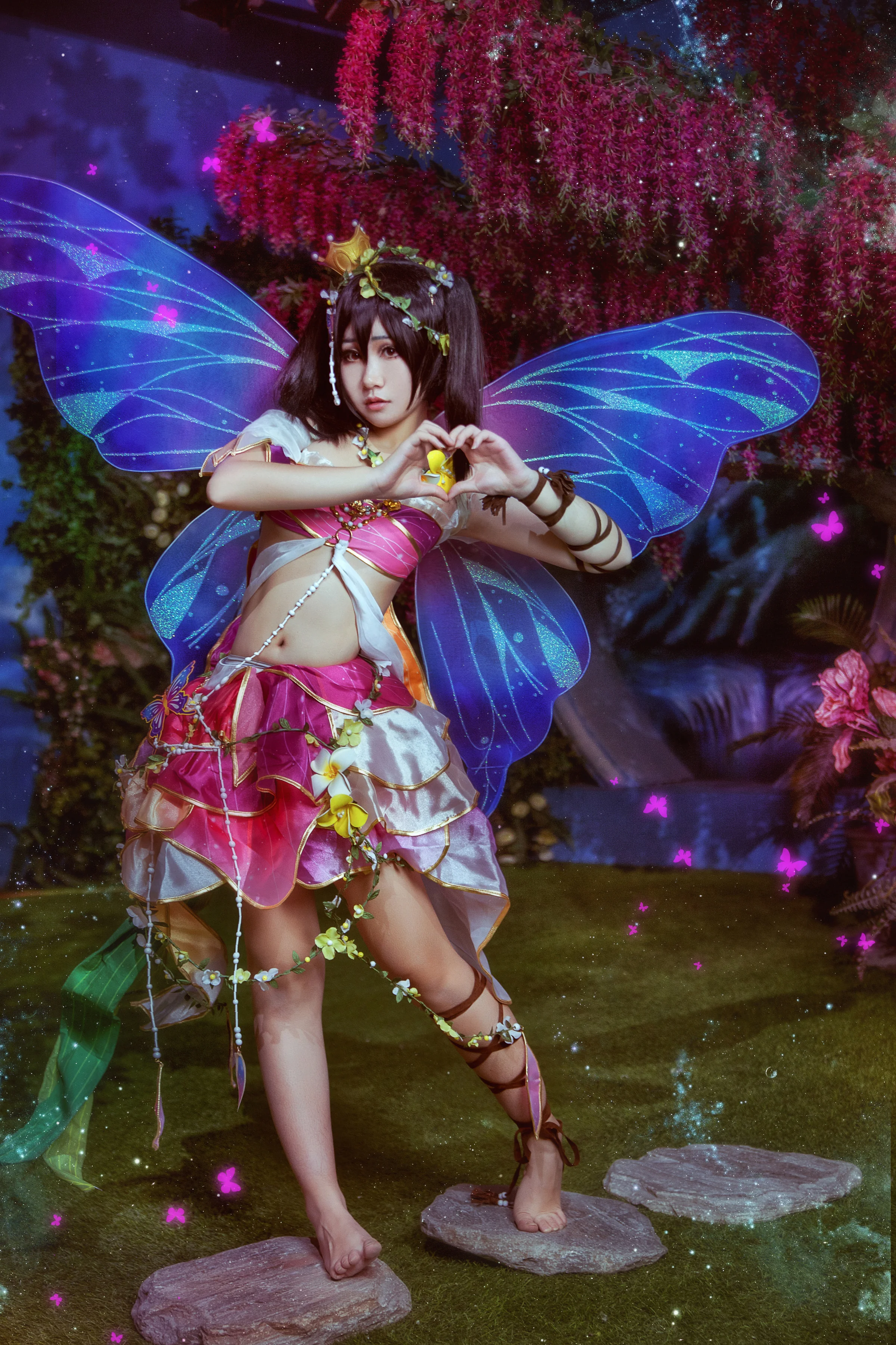 LL花妖精觉醒妮可COS写真