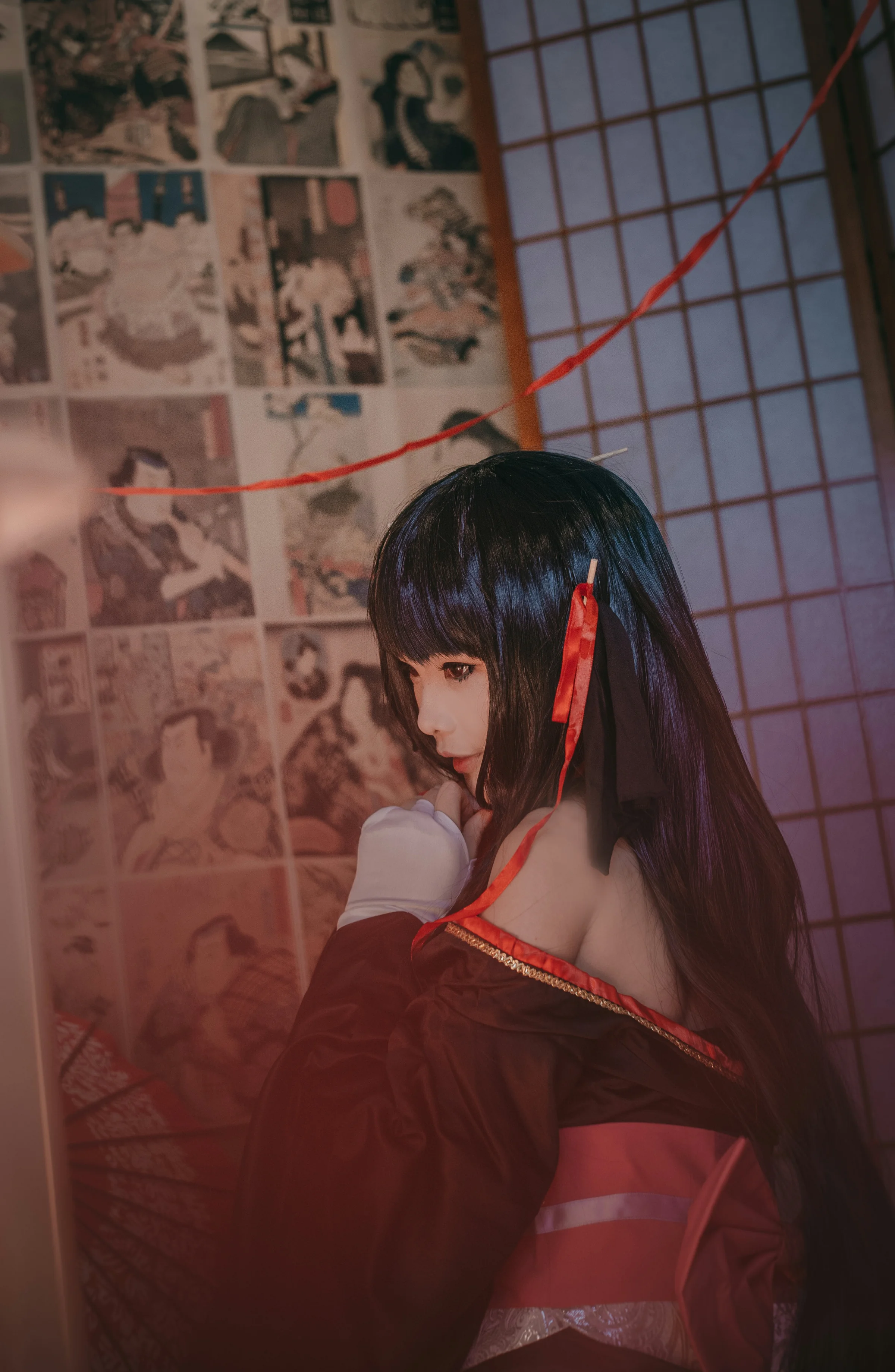 机巧少女不会受伤夜夜COS写真