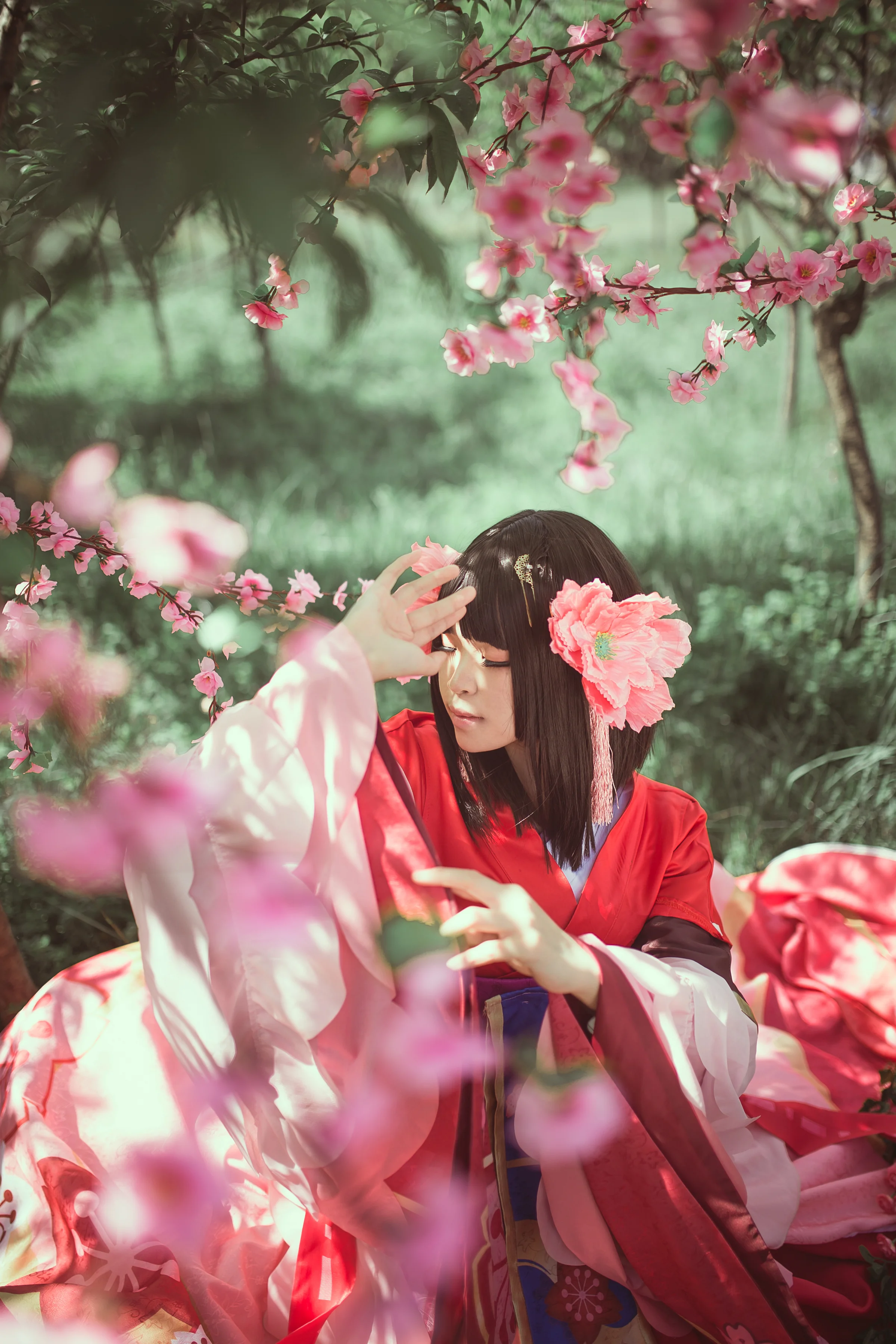 阴阳师樱花妖COS写真