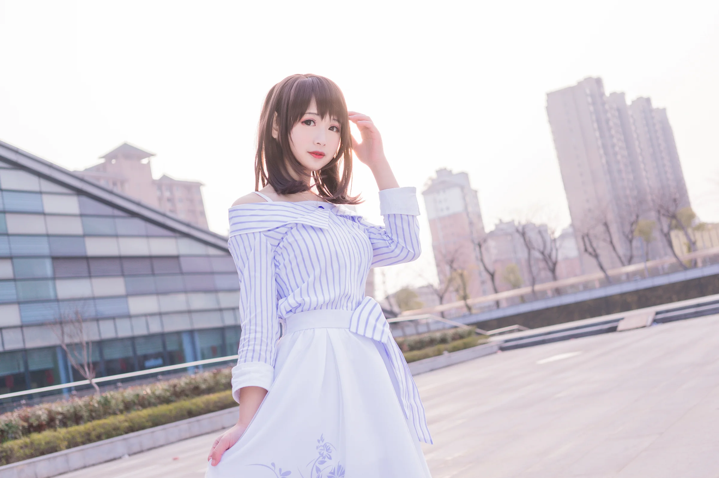 恋与制作人女主COS写真