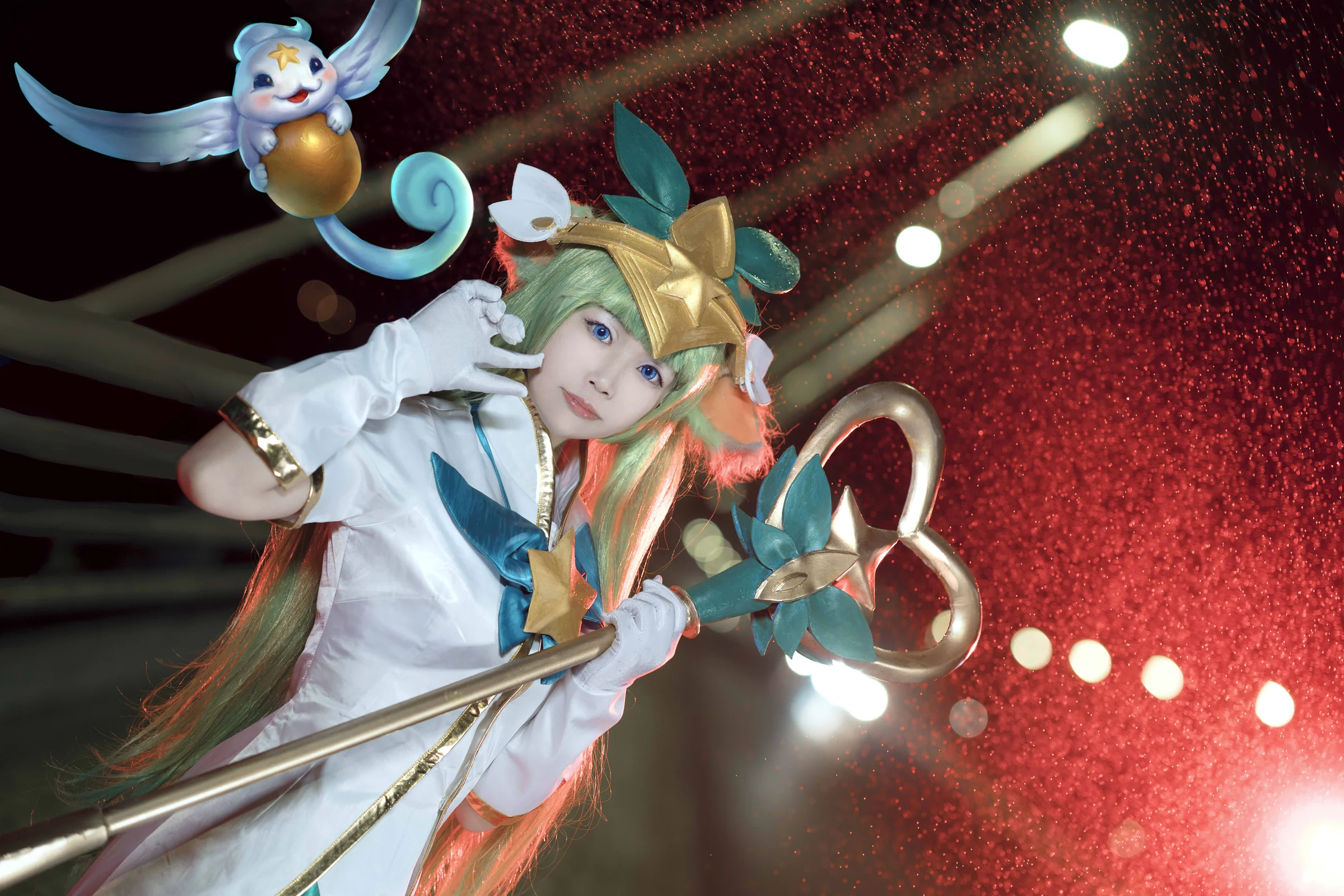 lol魔法少女 拉克丝COS写真