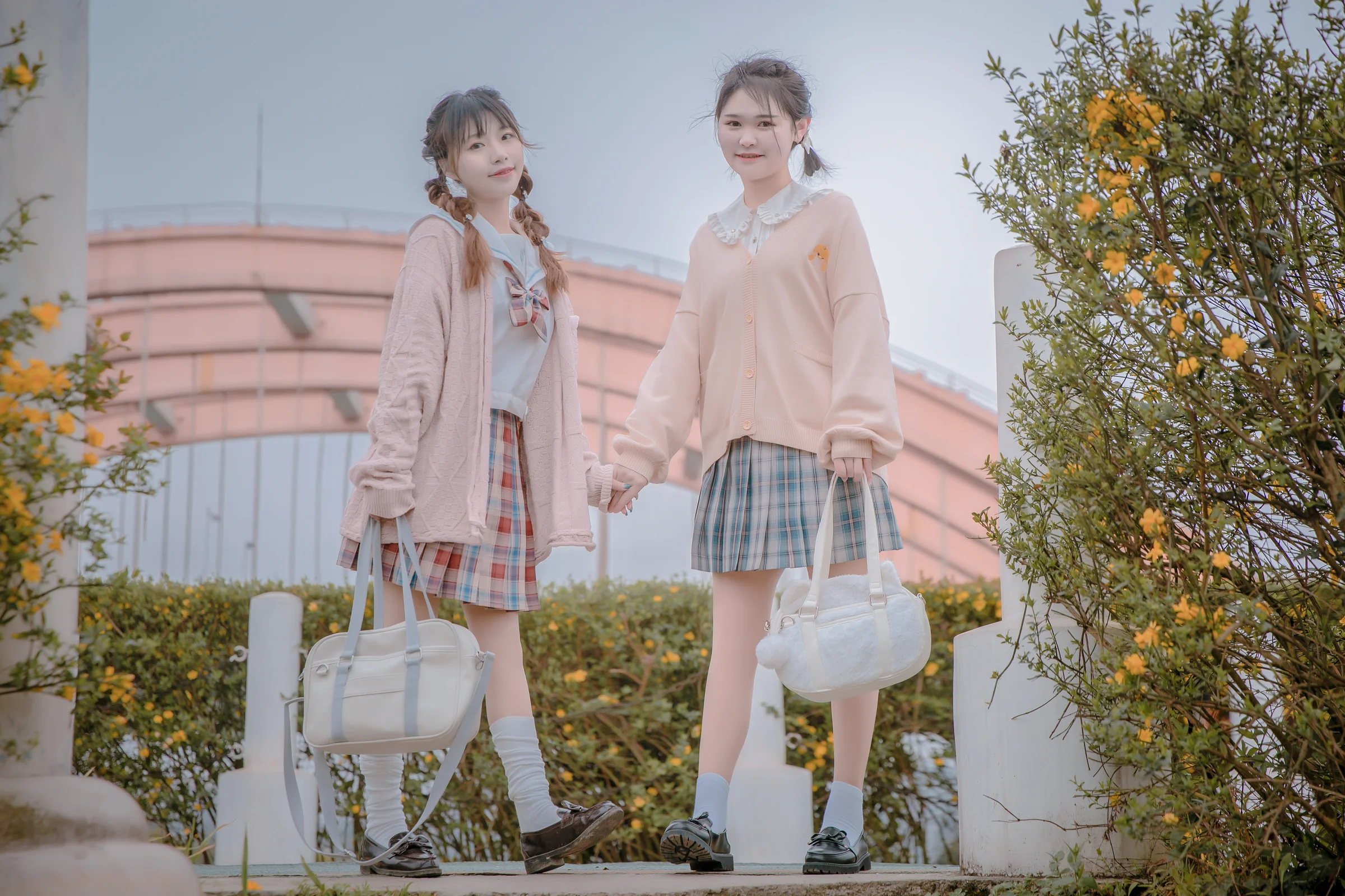 JK制服，天气有点遗憾｜高清图片集