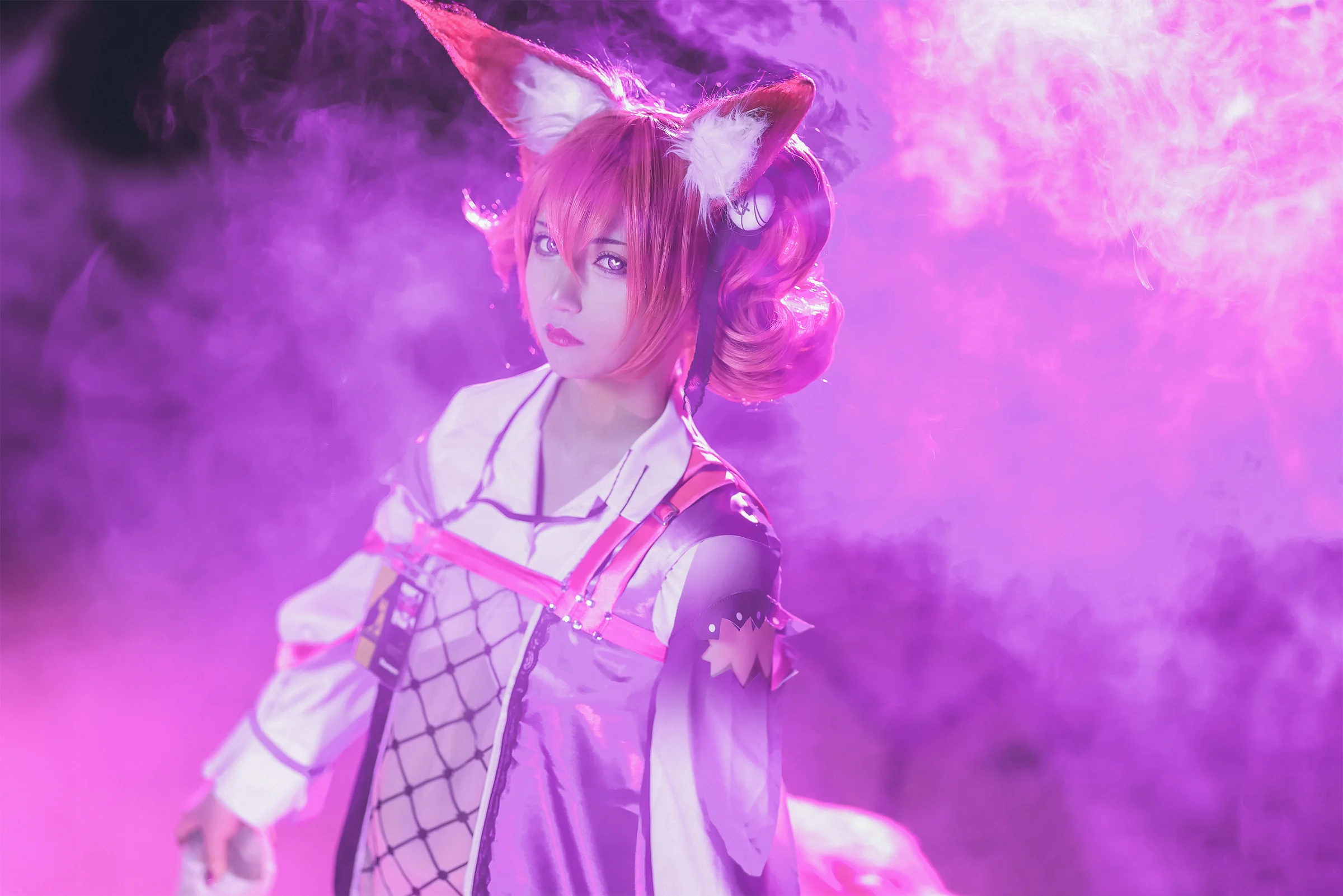 《明日方舟》巫恋COS写真