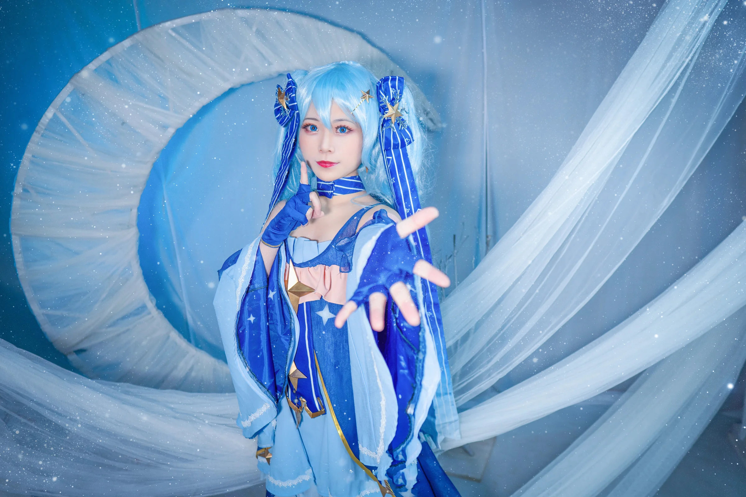 雪初音COS写真